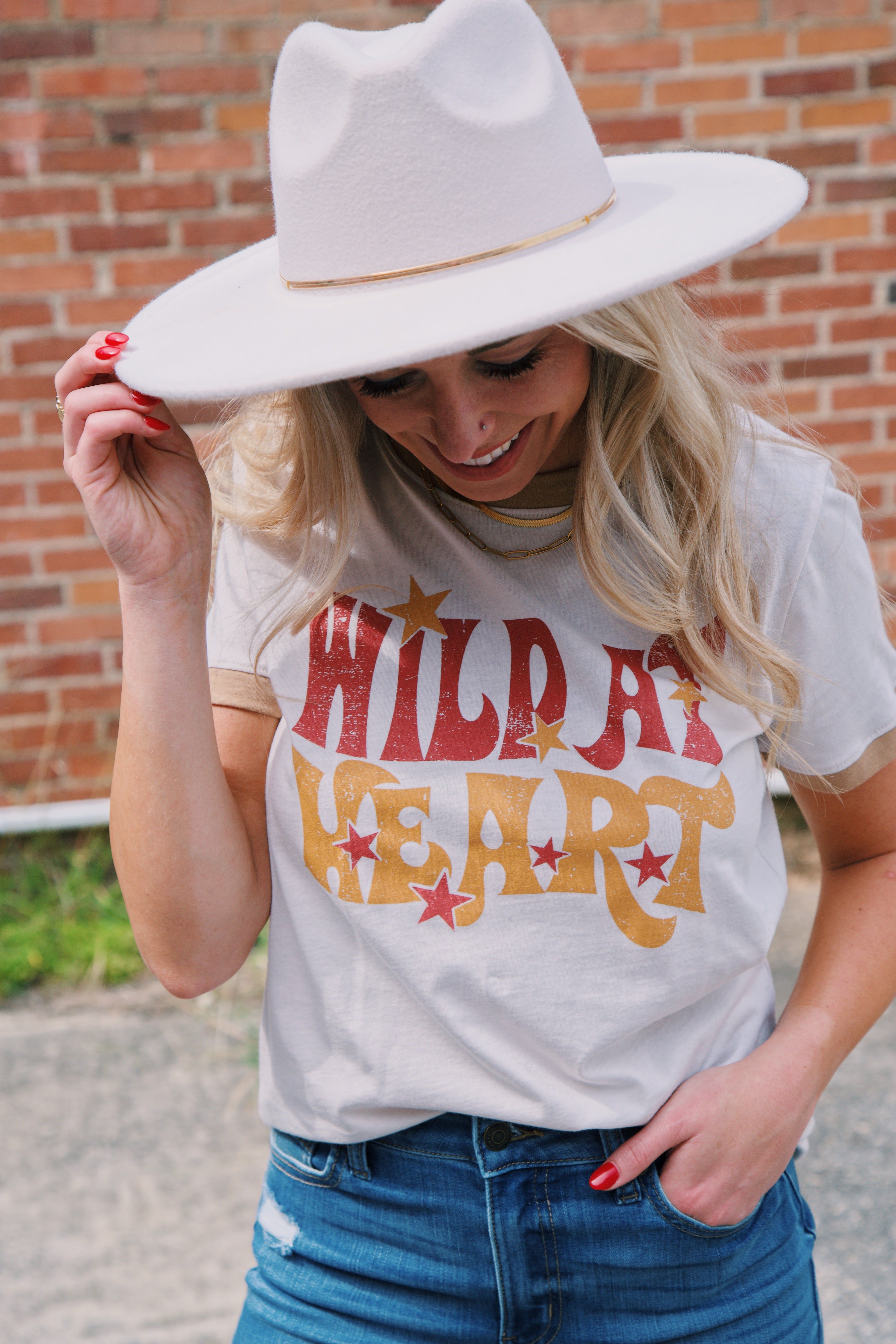 Wild at Heart Tee, Sand sold by North & Main Clothing Company product image thumbnail 8