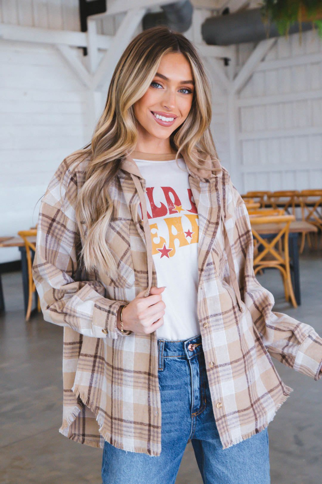 Wild at Heart Tee, Sand sold by North & Main Clothing Company product image thumbnail 4