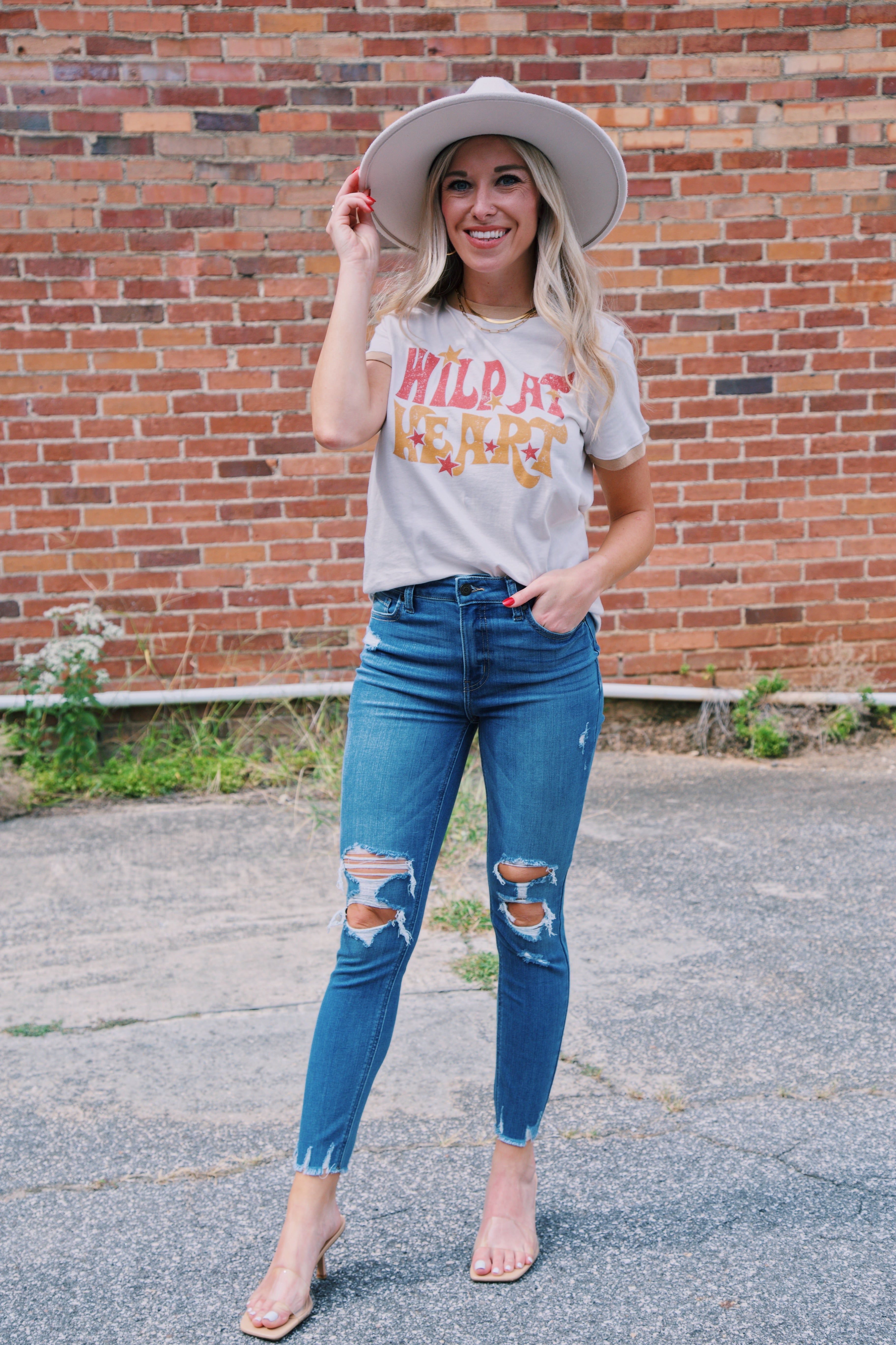 Wild at Heart Tee, Sand sold by North & Main Clothing Company product image thumbnail 6