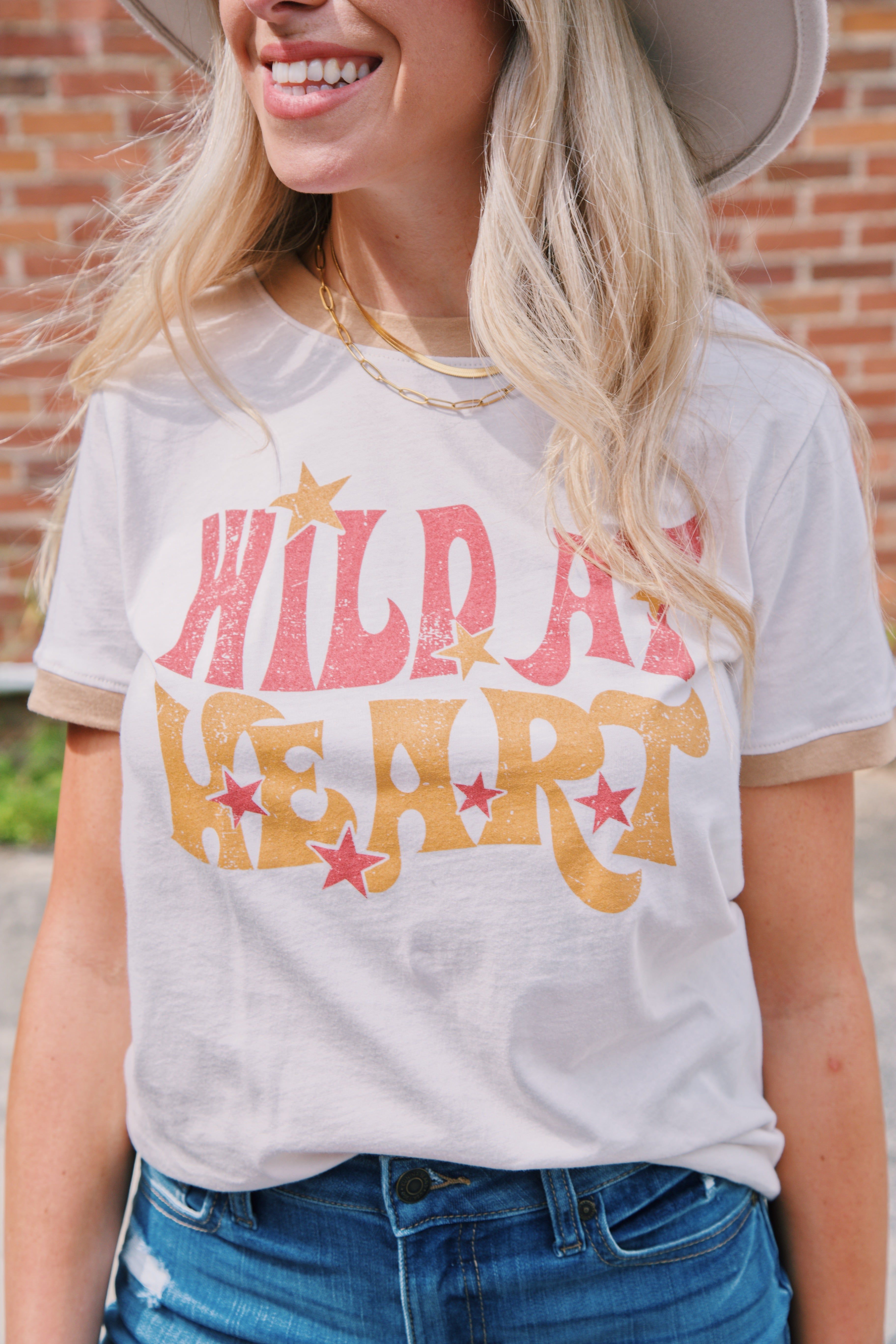 Wild at Heart Tee, Sand sold by North & Main Clothing Company product image thumbnail 7