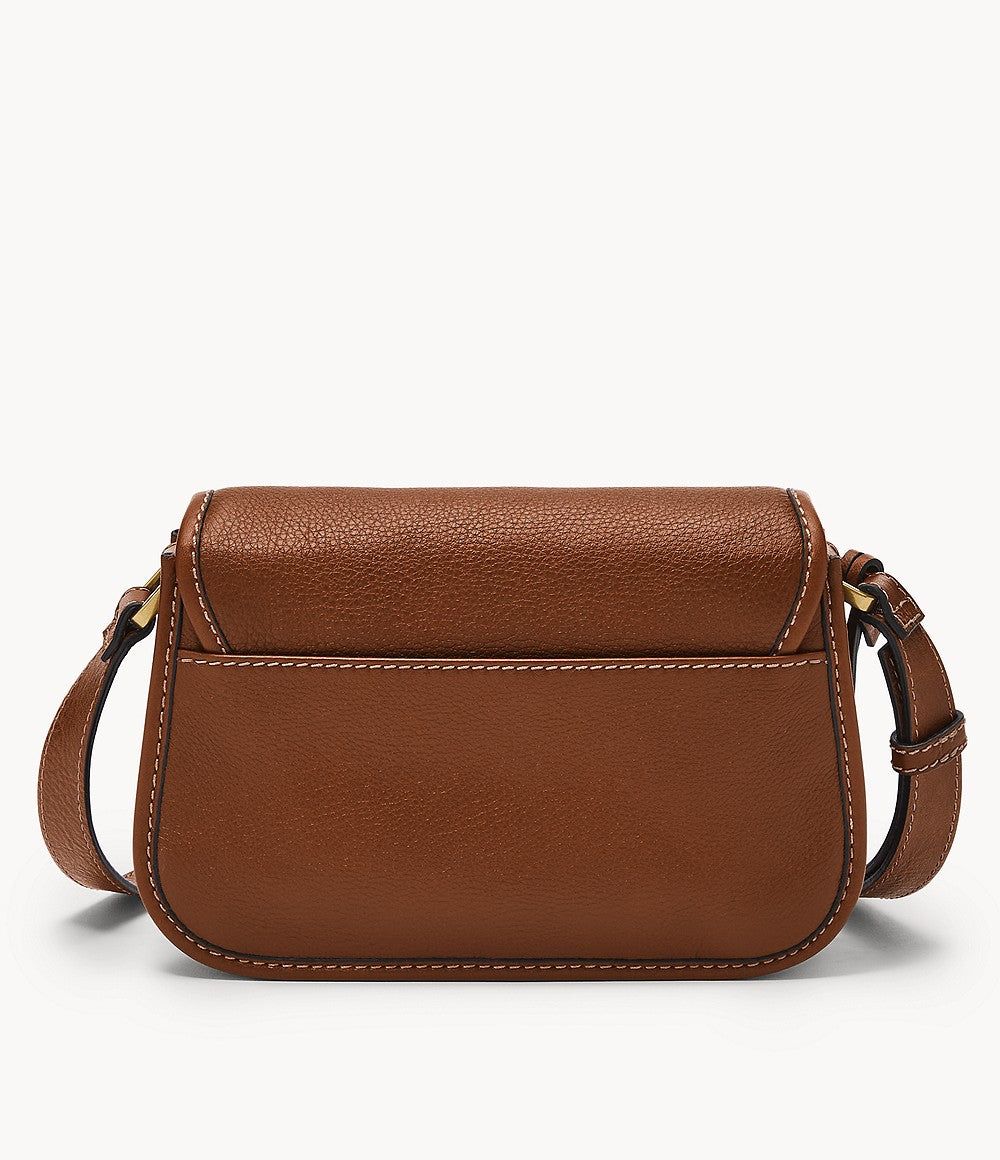 Heritage Flap Crossbody, Brown | Fossil® sold by North & Main Clothing Company product image thumbnail 2