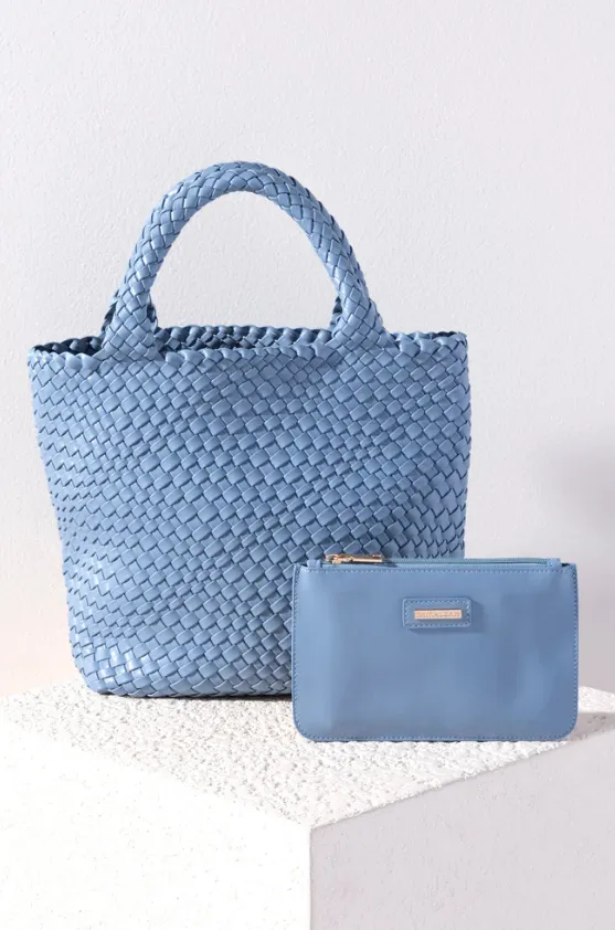 Blythe Mini Tote, Sky sold by North & Main Clothing Company product image thumbnail 2