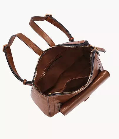 Parker Small Back Pack, Brown | FOSSIL sold by North & Main Clothing Company product image thumbnail 2