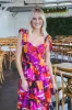 Delilah Tiered Midi Dress, Multi sold by North & Main Clothing Company