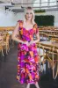 Delilah Tiered Midi Dress, Multi sold by North & Main Clothing Company