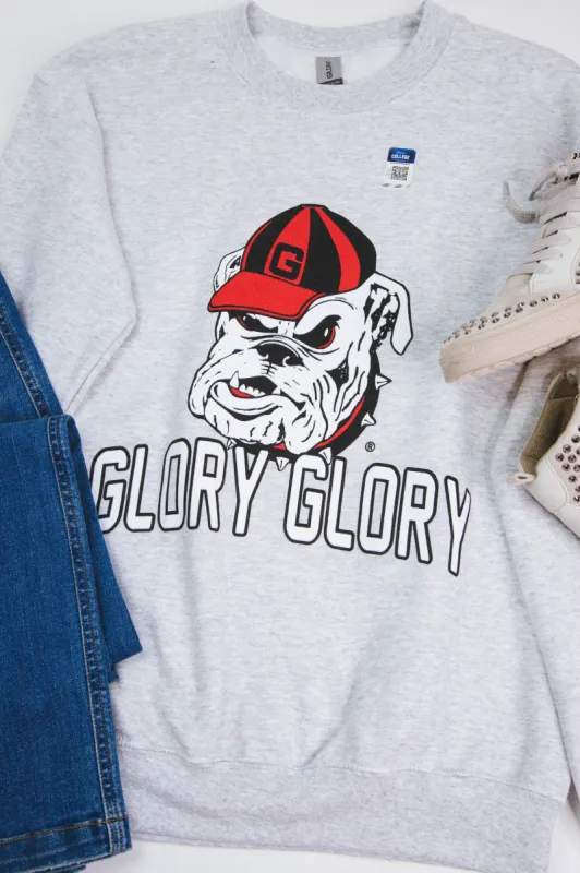 Glory Glory Sweatshirt, Heather Grey | Charlie Southern sold by North & Main Clothing Company
