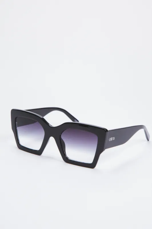 Pipa Sunglasses, Black/Smoke Fade | Otra made by North & Main Clothing Company