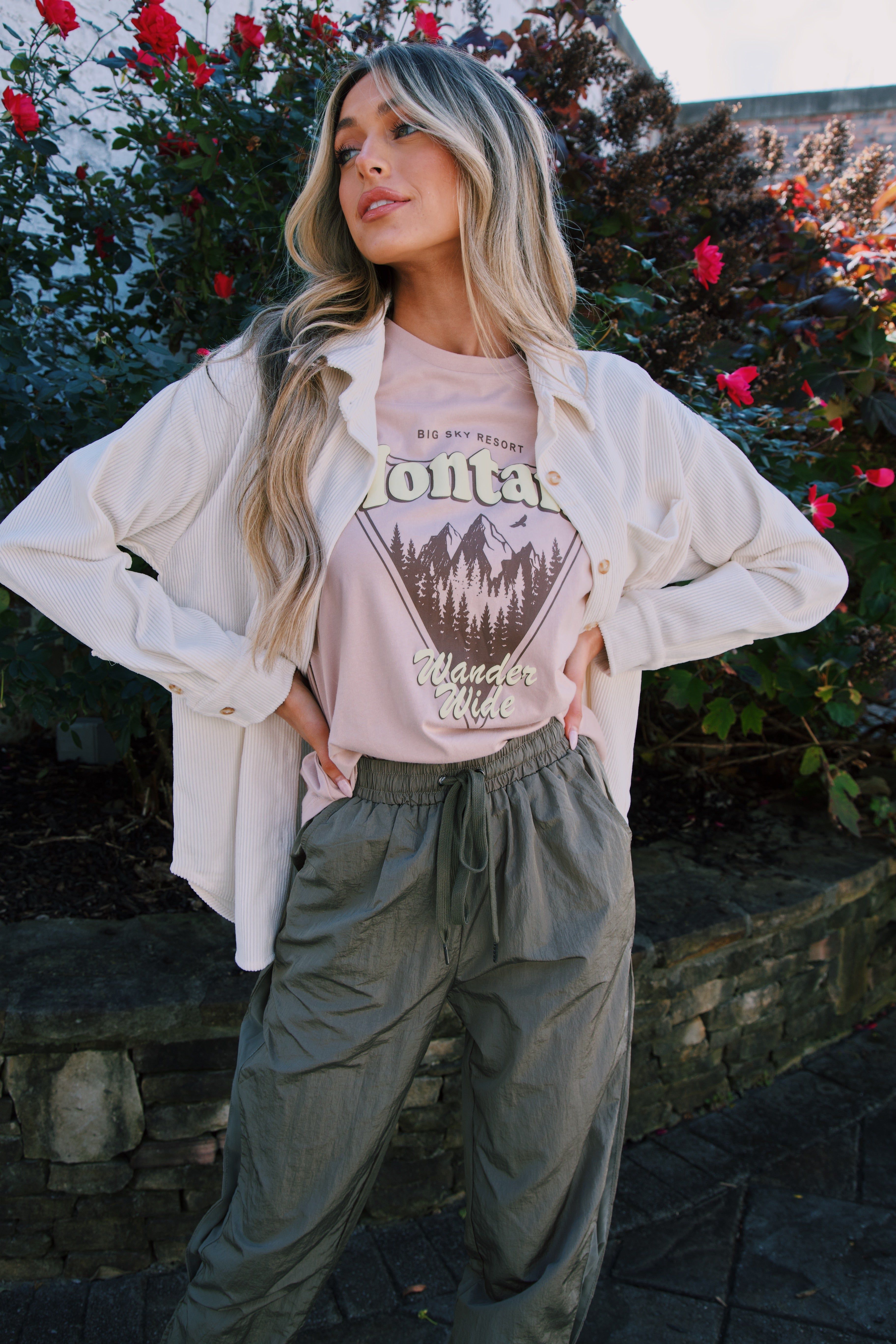 Cooling Off Corduroy Shirt, Off White sold by North & Main Clothing Company product image thumbnail 10