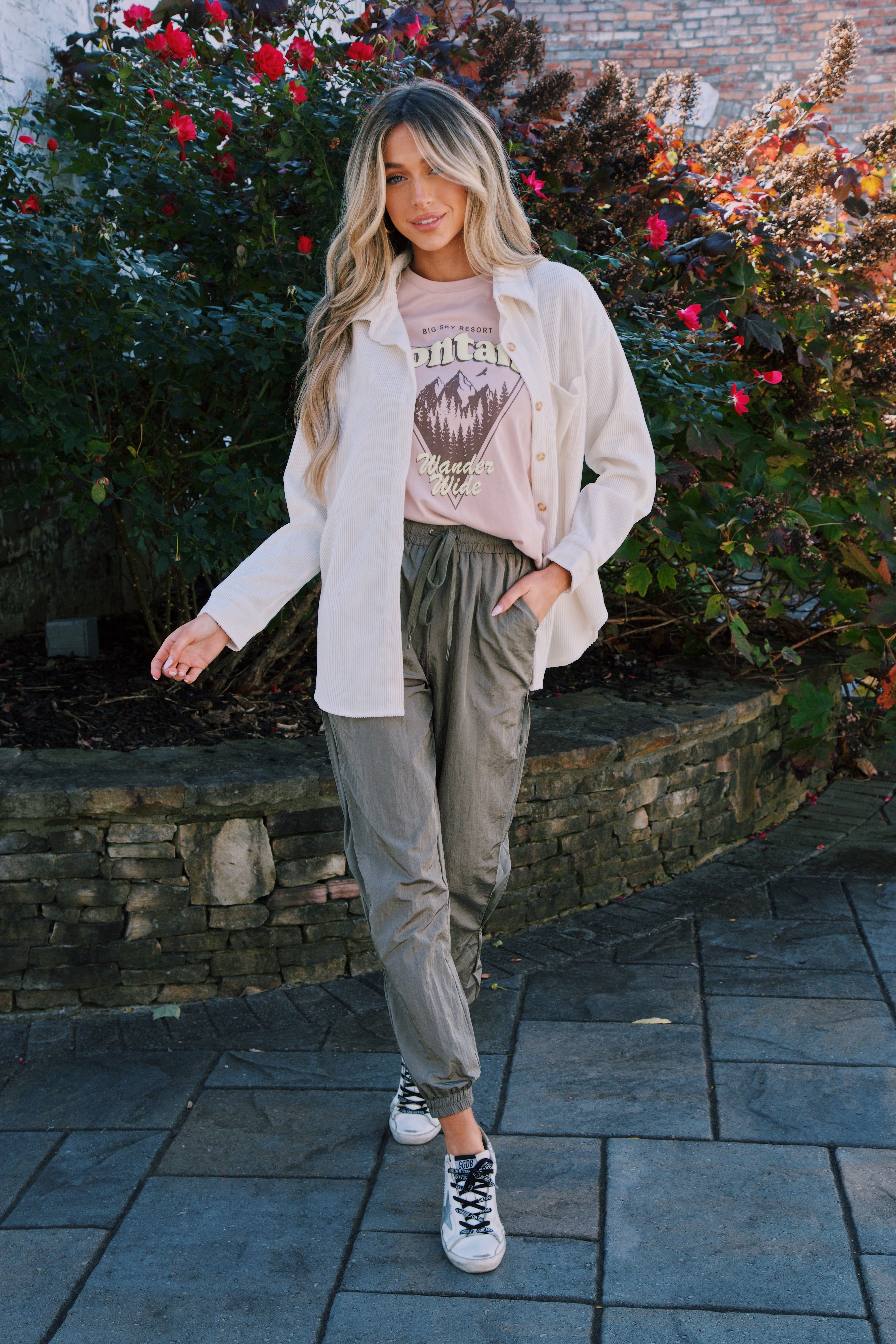 Cooling Off Corduroy Shirt, Off White sold by North & Main Clothing Company product image thumbnail 13