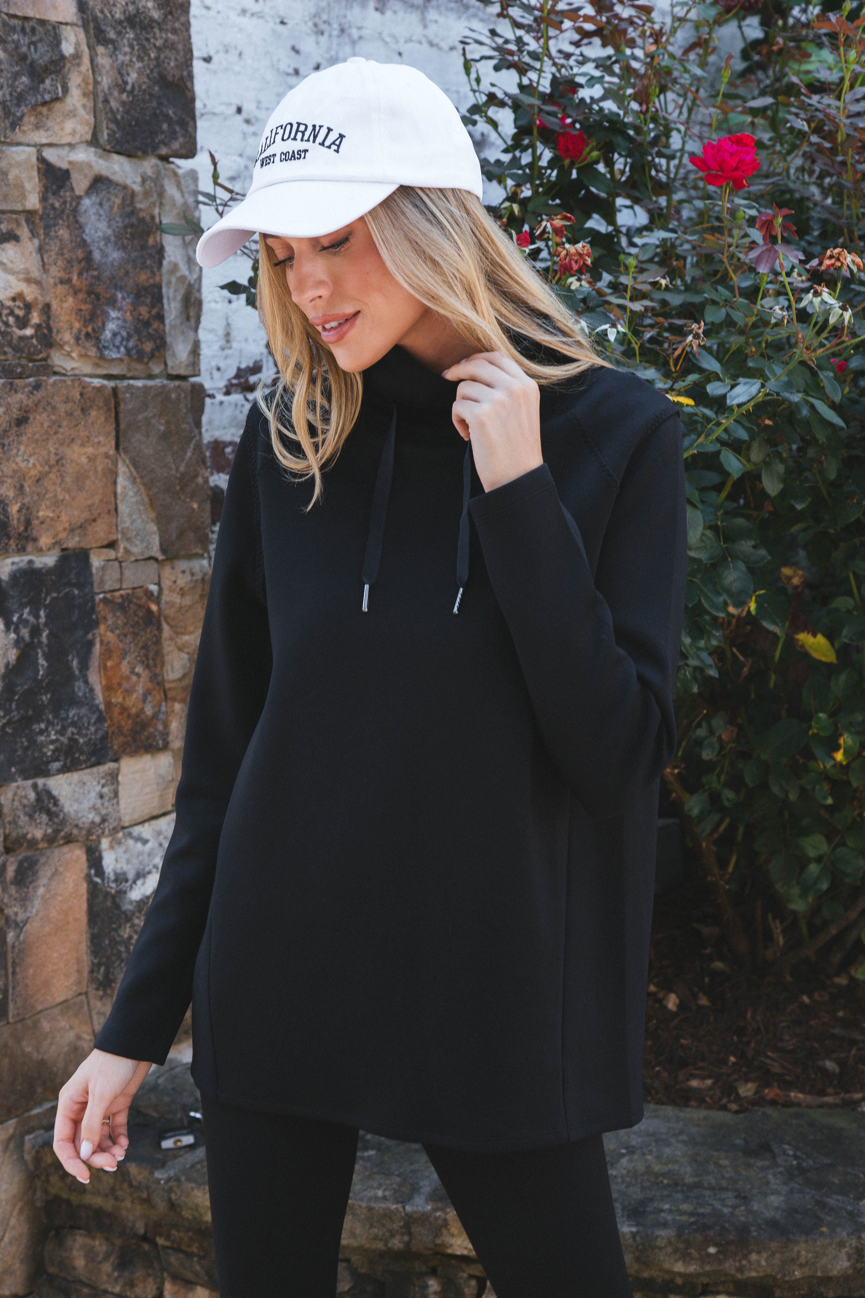 California Baseball Hat, White sold by North & Main Clothing Company