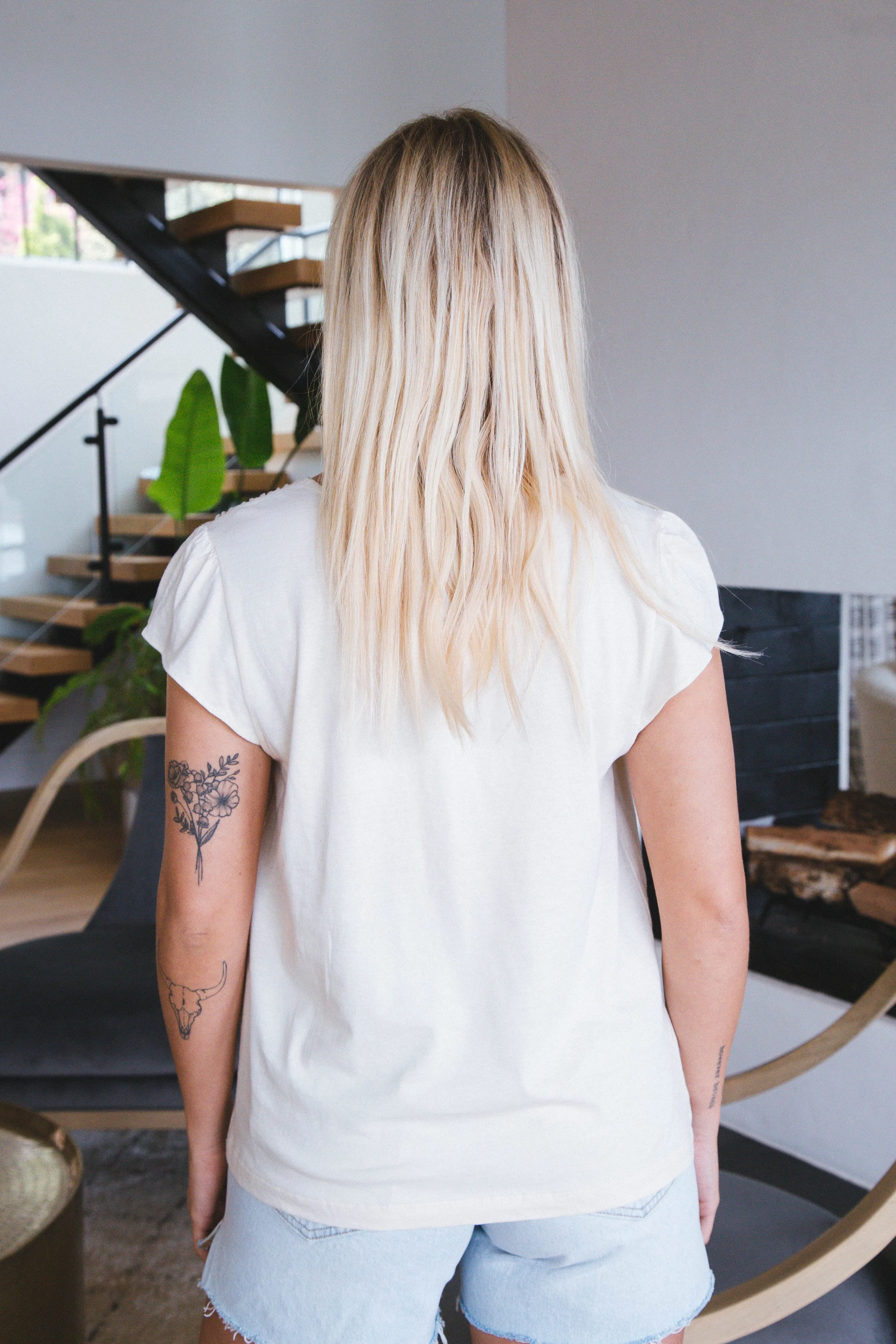 Wild Flower Tee, Birch | Sanctuary sold by North & Main Clothing Company product image thumbnail 3