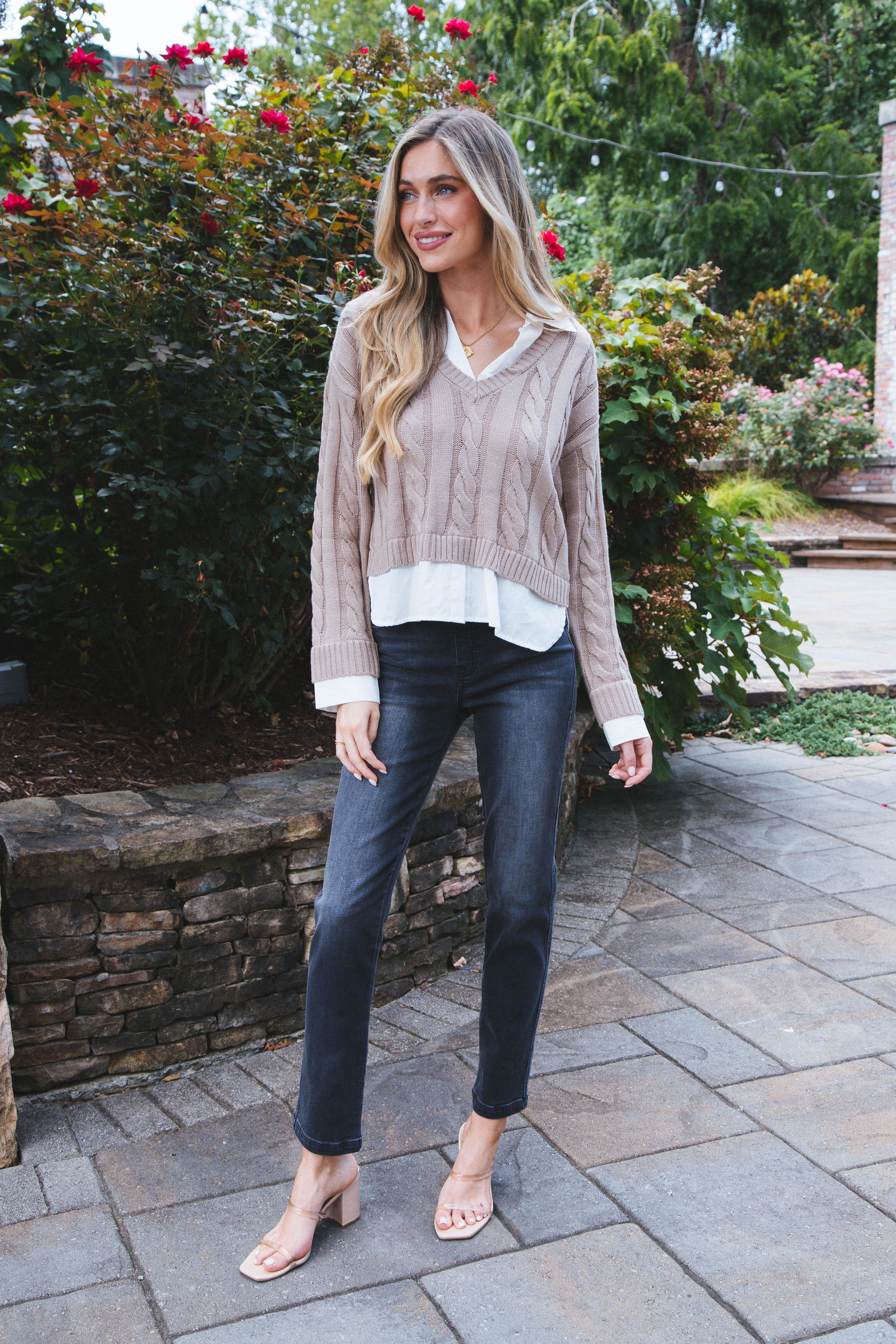 Sissy Straight Leg Jeans, Vintage Black | SPANX sold by North & Main Clothing Company product image thumbnail 2