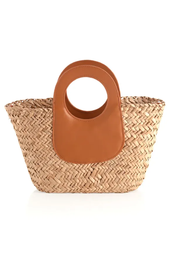 Palermo Tote, Natural sold by North & Main Clothing Company product image thumbnail 4