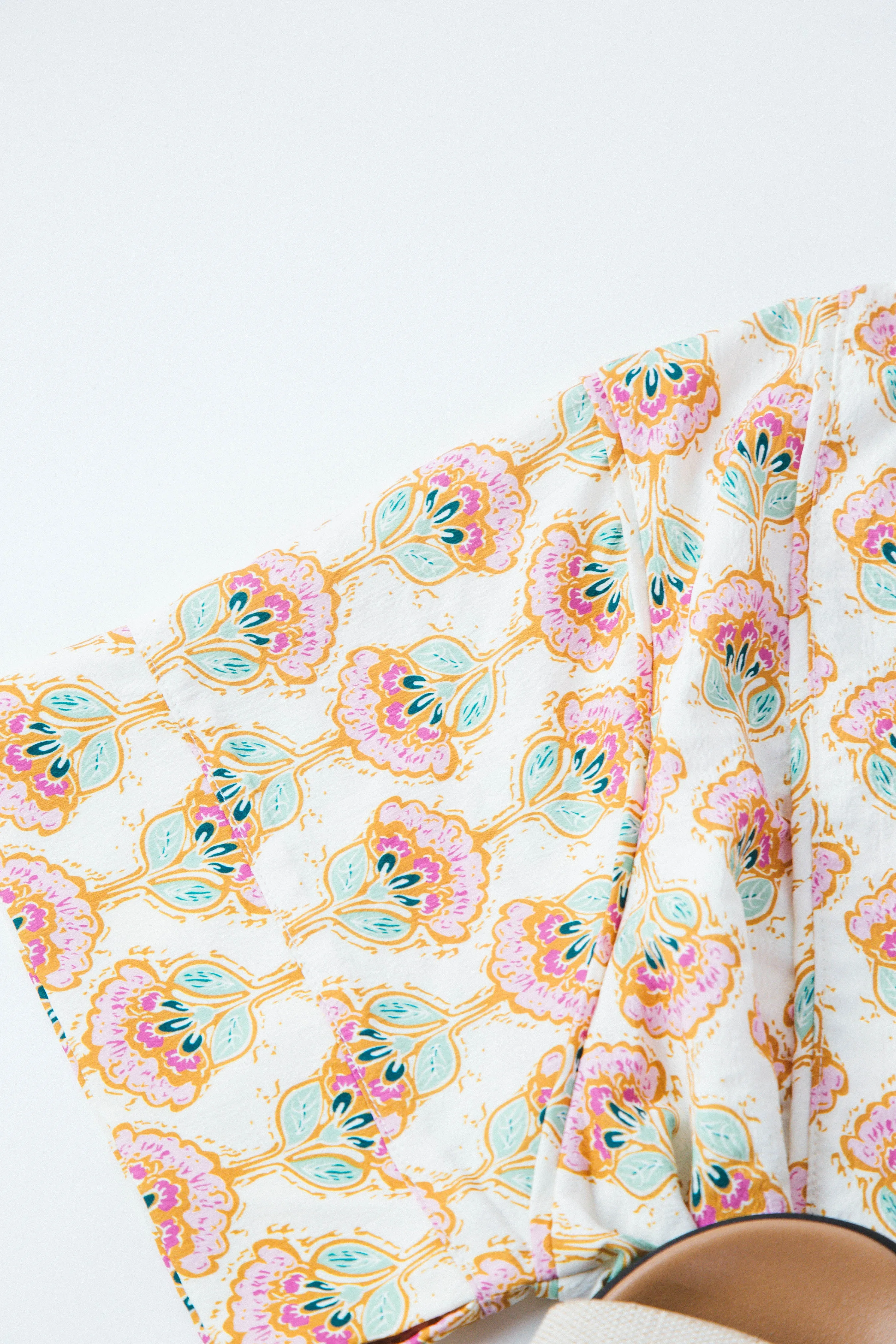 Norah Seam Detail Top, Cream | Extended Sizes sold by North & Main Clothing Company product image thumbnail 2