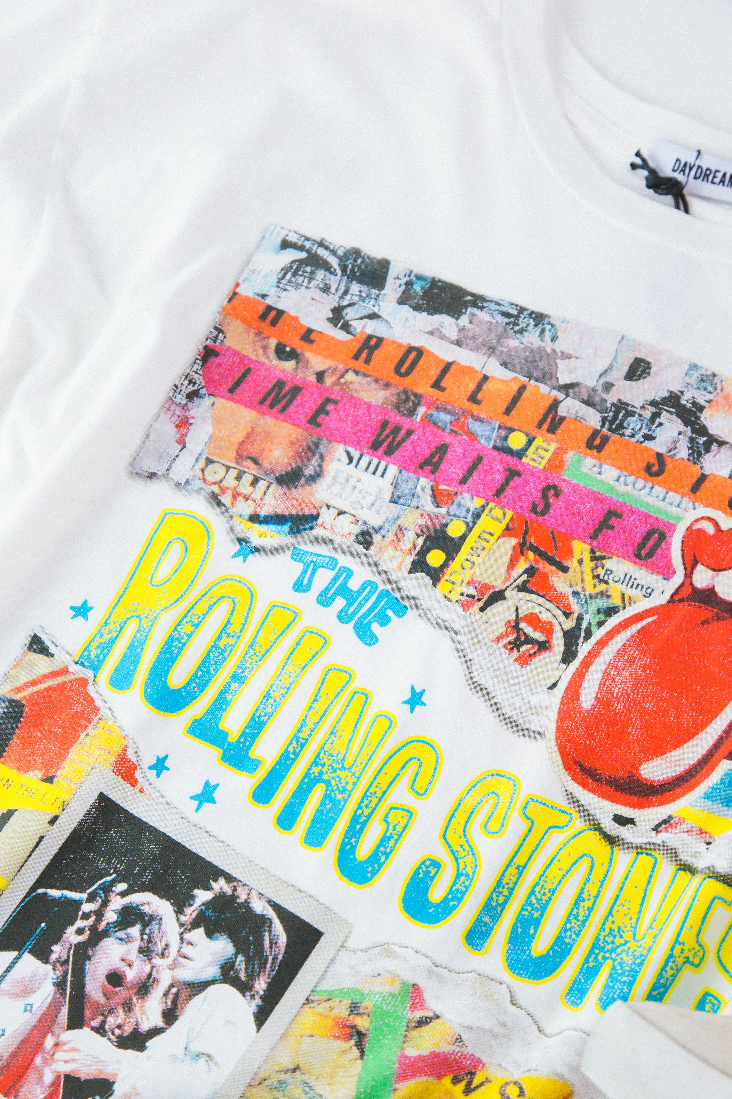 Rolling Stones Time Waits For No One Tee, Vintage White | Daydreamer sold by North & Main Clothing Company product image thumbnail 3