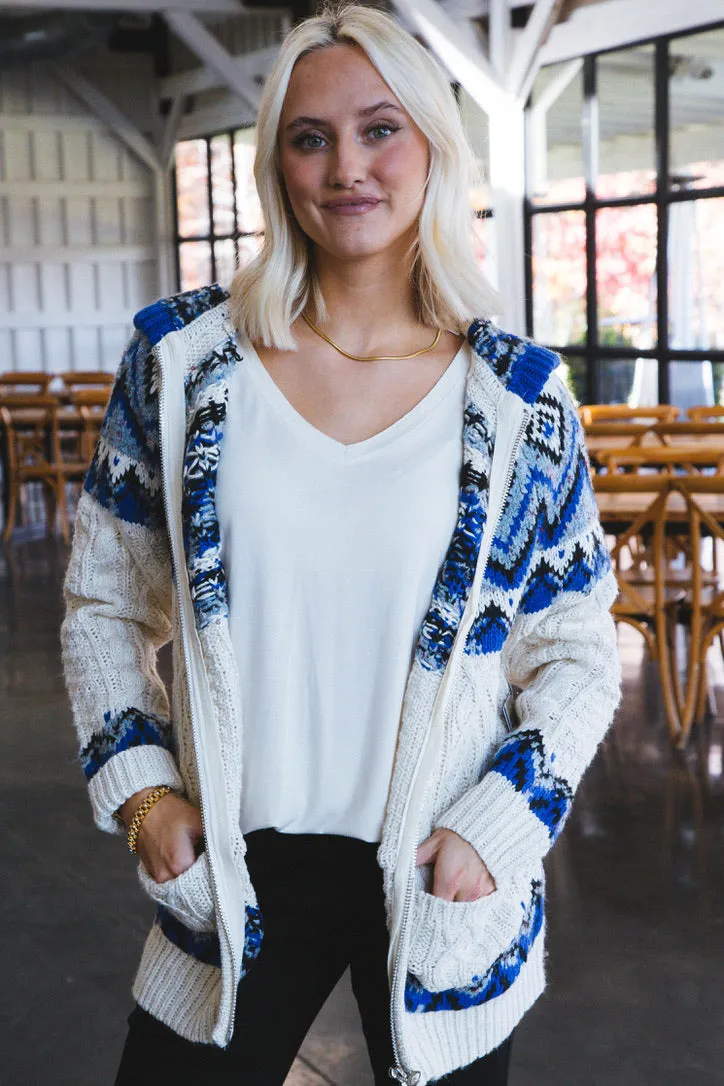 Rae Short Sleeve V-Neck Tee, Cream sold by North & Main Clothing Company product image thumbnail 3