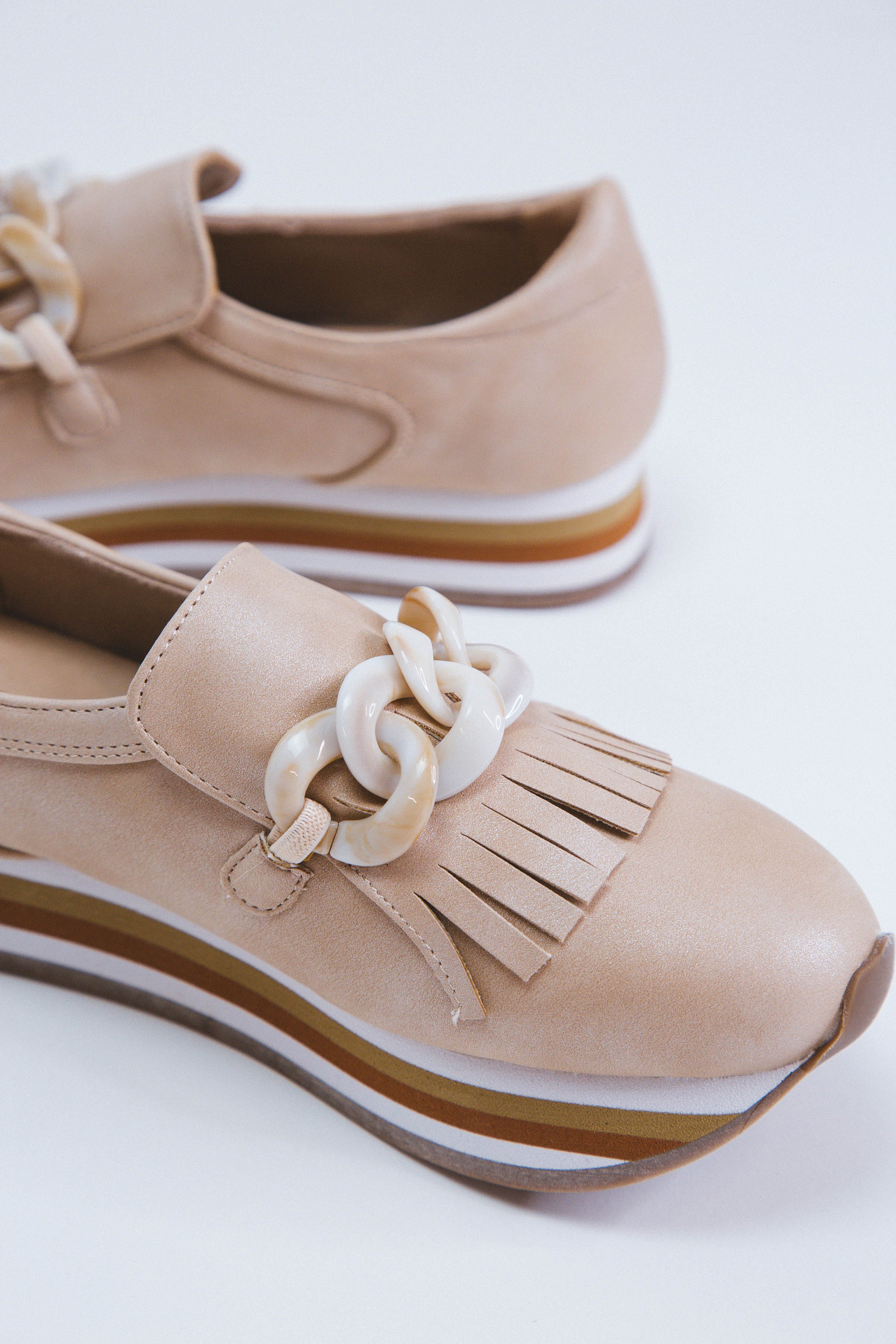 Bess Platform Sneaker Loafer, Nat Frost | Coconuts by Matisse sold by North & Main Clothing Company product image thumbnail 2