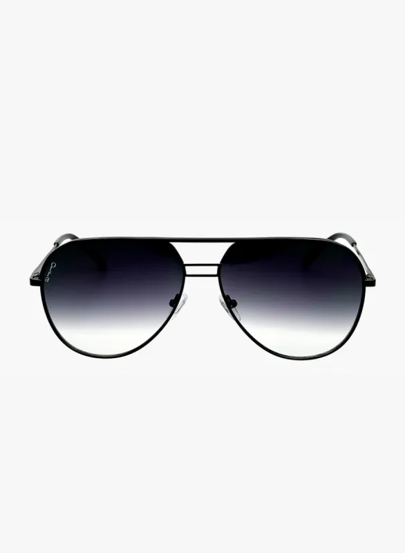 Transit Small Sunglasses, Black | Otra sold by North & Main Clothing Company