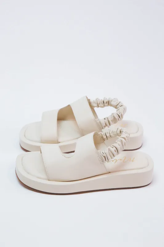 Liv Slingback Leather Sandal, Bone | Matisse sold by North & Main Clothing Company
