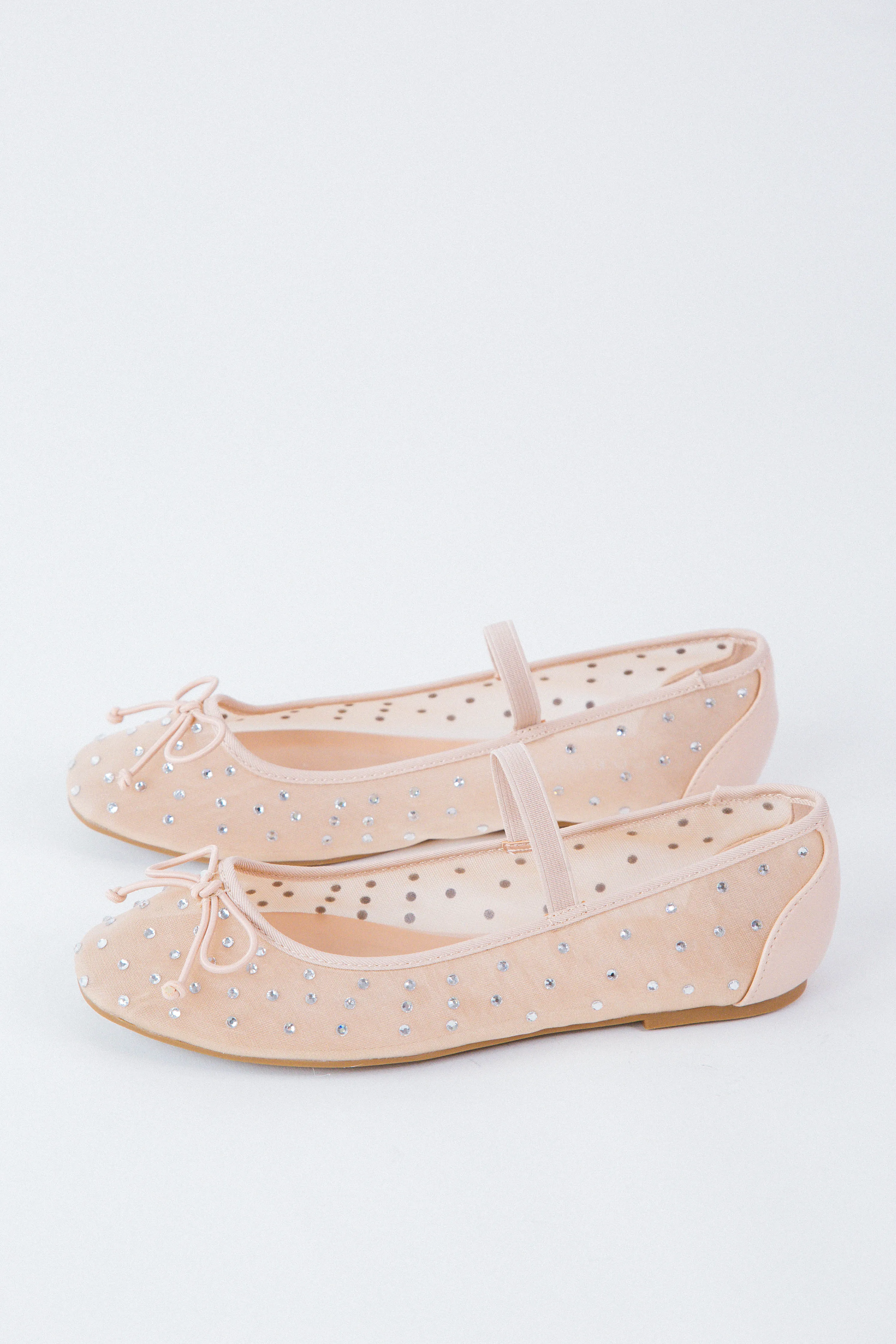 Accept Mesh Flat, Nude Mesh sold by North & Main Clothing Company