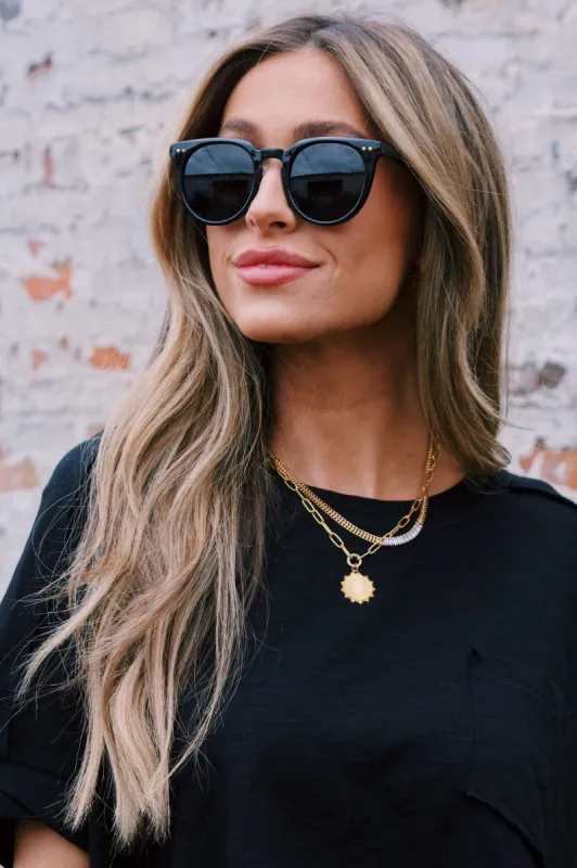 Ella Polarized Sunglasses, Black/Smoke | I-Sea sold by North & Main Clothing Company