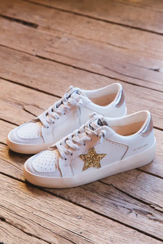 Magneev Low Top Sneaker, White Multi | Vintage Havana made by Vintage Havana