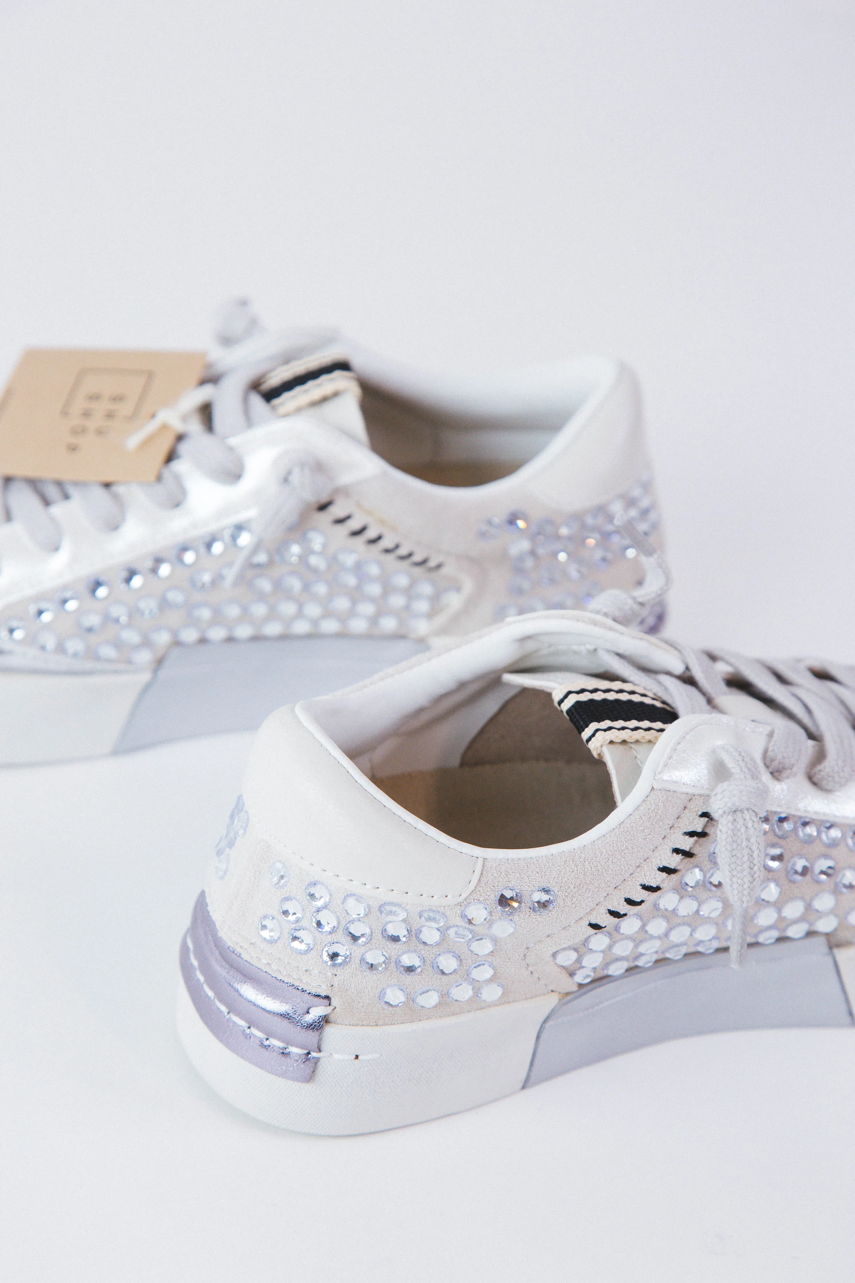 Ruby Low Top Sneaker, Light Grey | ShuShop sold by North & Main Clothing Company product image thumbnail 3