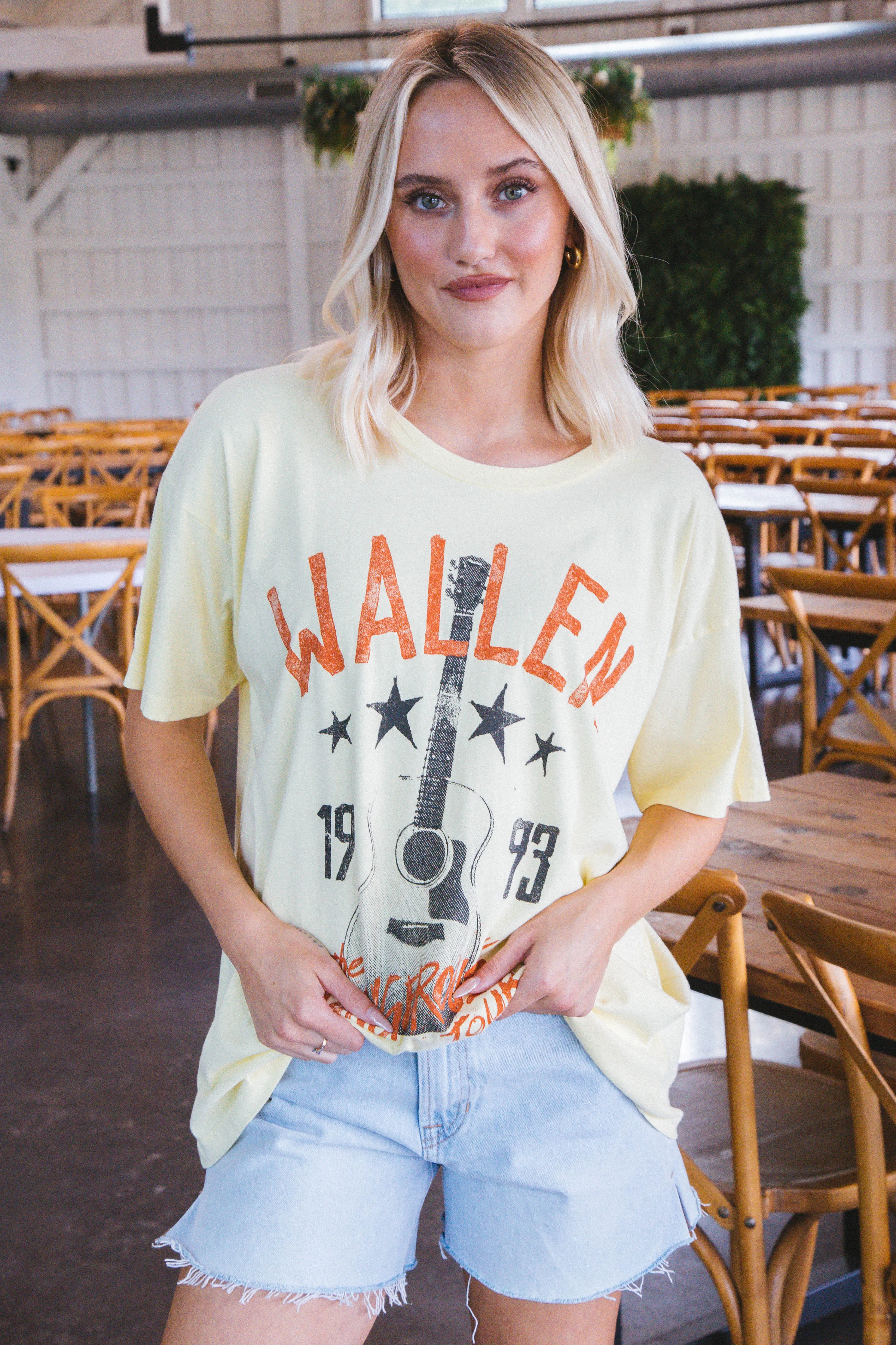 Morgan Wallen Dangerous Tour Merch Tee, Lemon | Daydreamer sold by North & Main Clothing Company