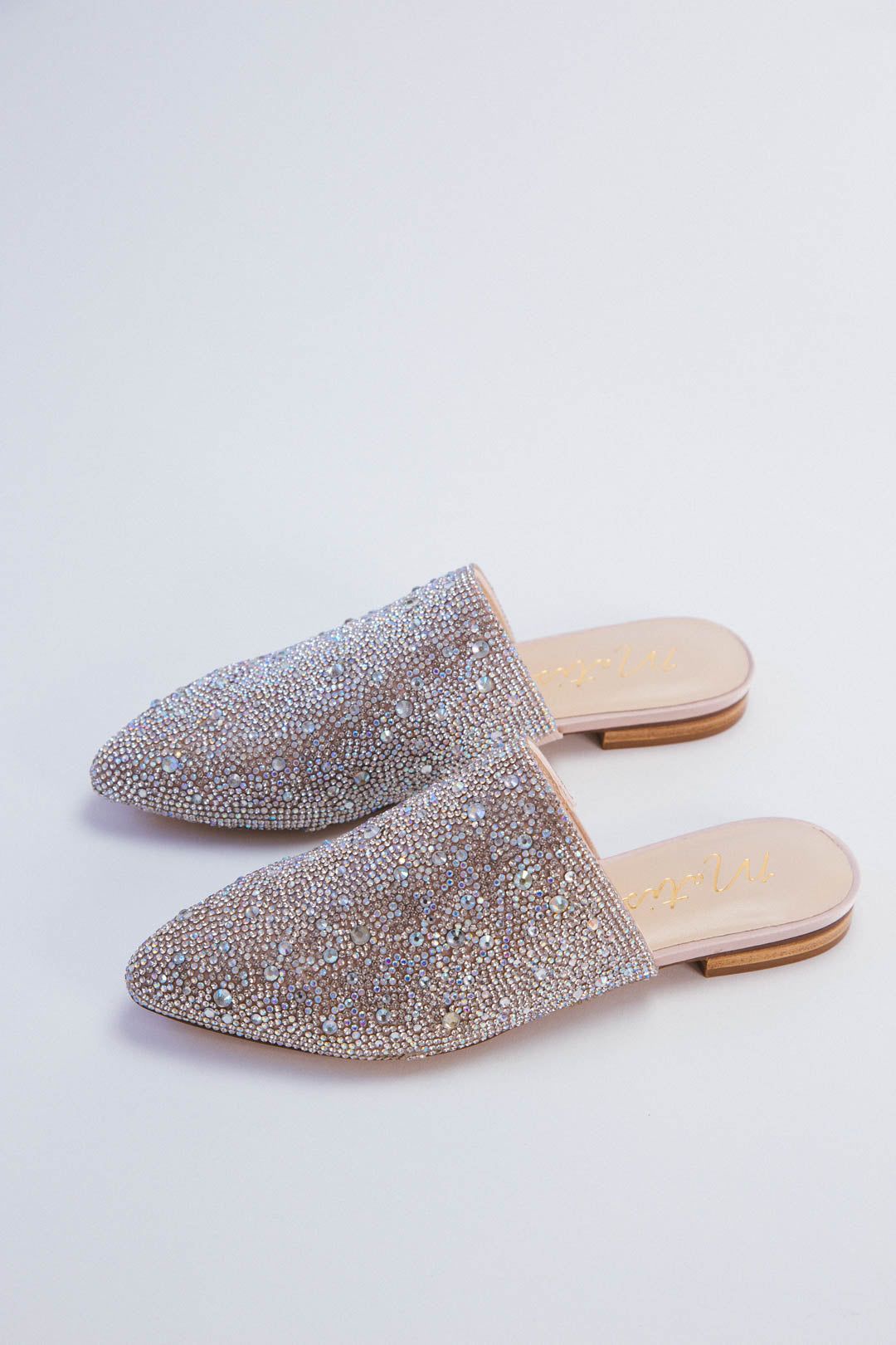 Paloma Pointed Toe Mule, Clear Rhinestone | Matisse sold by North & Main Clothing Company