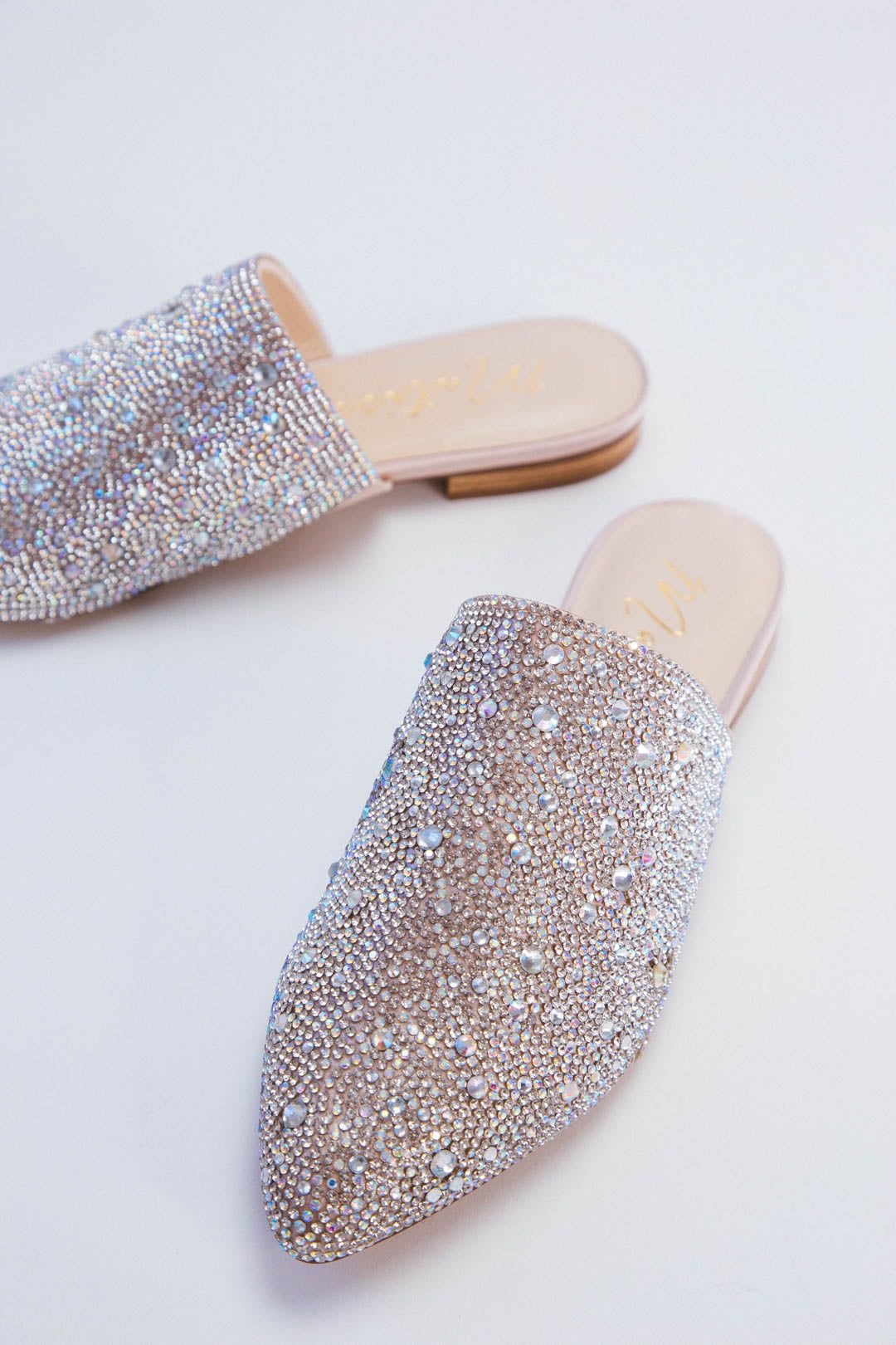 Paloma Pointed Toe Mule, Clear Rhinestone | Matisse sold by North & Main Clothing Company product image thumbnail 2