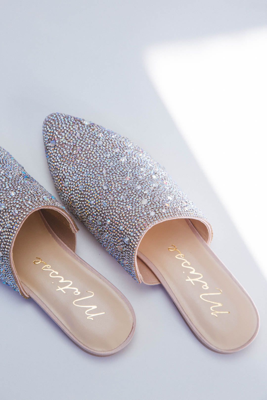 Paloma Pointed Toe Mule, Clear Rhinestone | Matisse sold by North & Main Clothing Company product image thumbnail 3