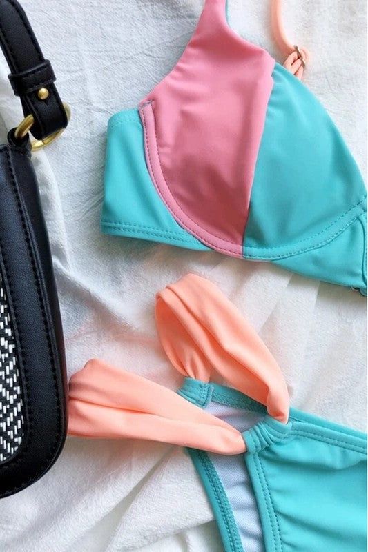 Caicos Bikini Bottom, Blue Multi sold by North & Main Clothing Company product image thumbnail 4