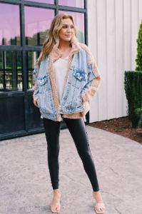 Dover Denim Trucker Jacket, Fuzzy Wuzzy | BLANK NYC sold by North & Main Clothing Company