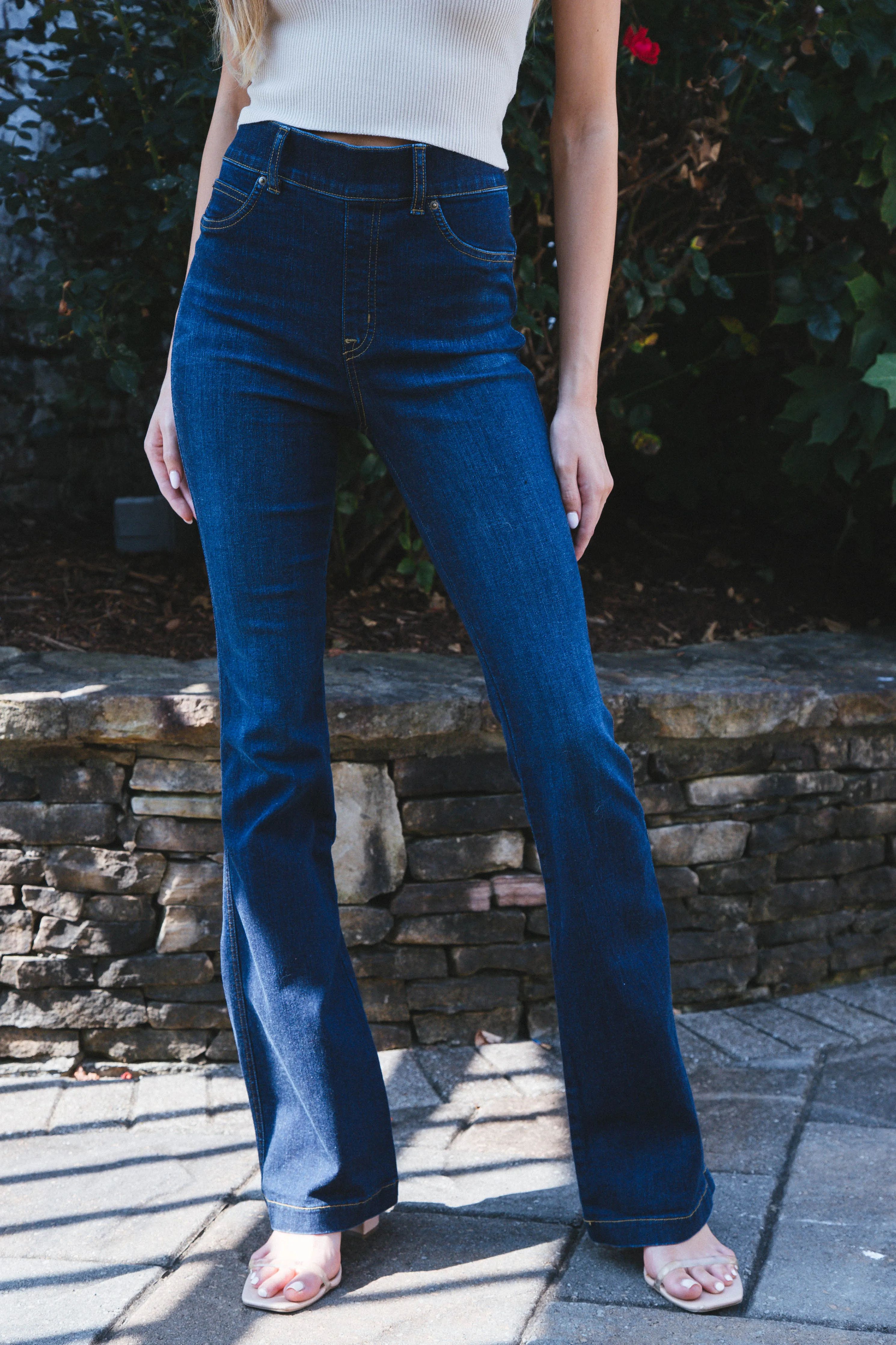 Frenzy Flare Jeans, Midnight Shade | SPANX sold by North & Main Clothing Company product image thumbnail 2
