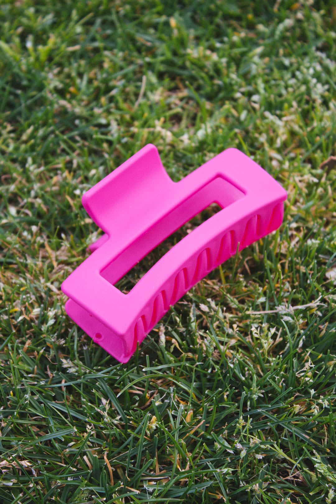 Perfect Day Hair Claw, Hot Pink sold by North & Main Clothing Company