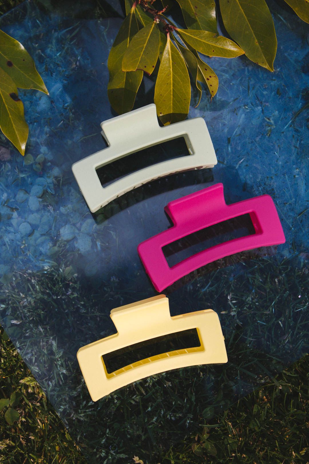 Perfect Day Hair Claw, Hot Pink sold by North & Main Clothing Company product image thumbnail 2