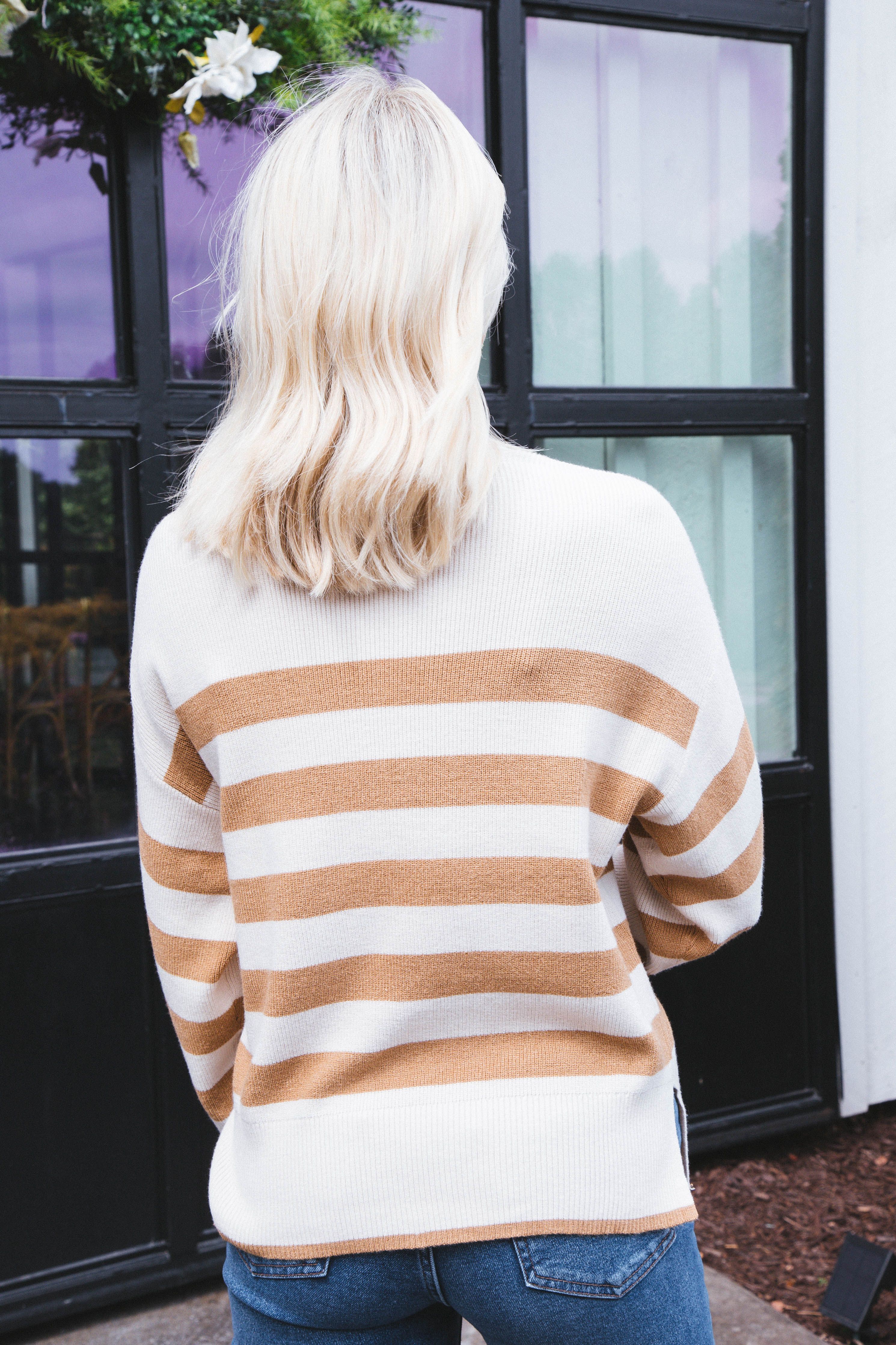 Magda Striped Sweater, Camel | RD Style sold by North & Main Clothing Company product image thumbnail 9
