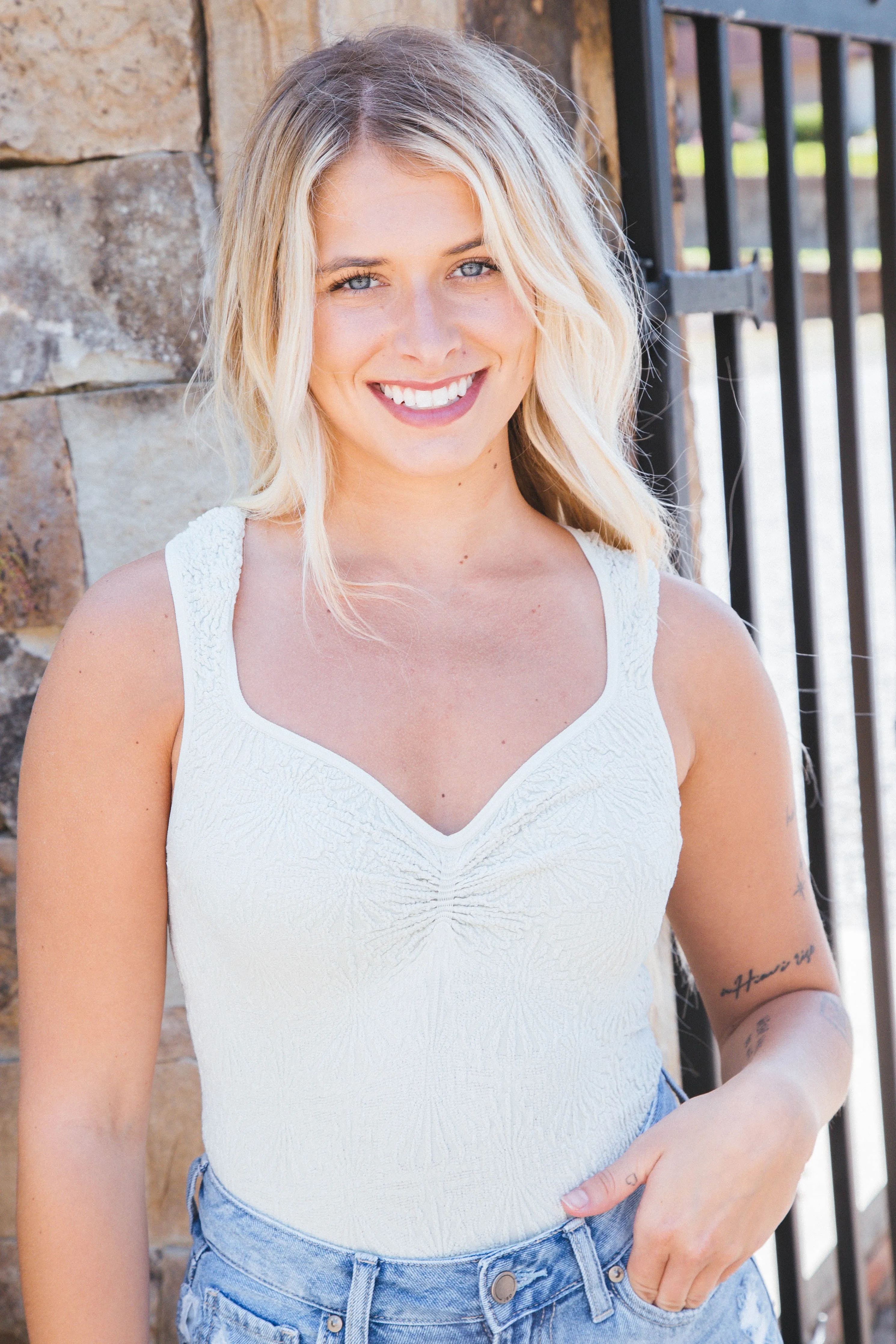 Love Letter Sweetheart Cami, Pale Aqua | Free People sold by North & Main Clothing Company product image thumbnail 2