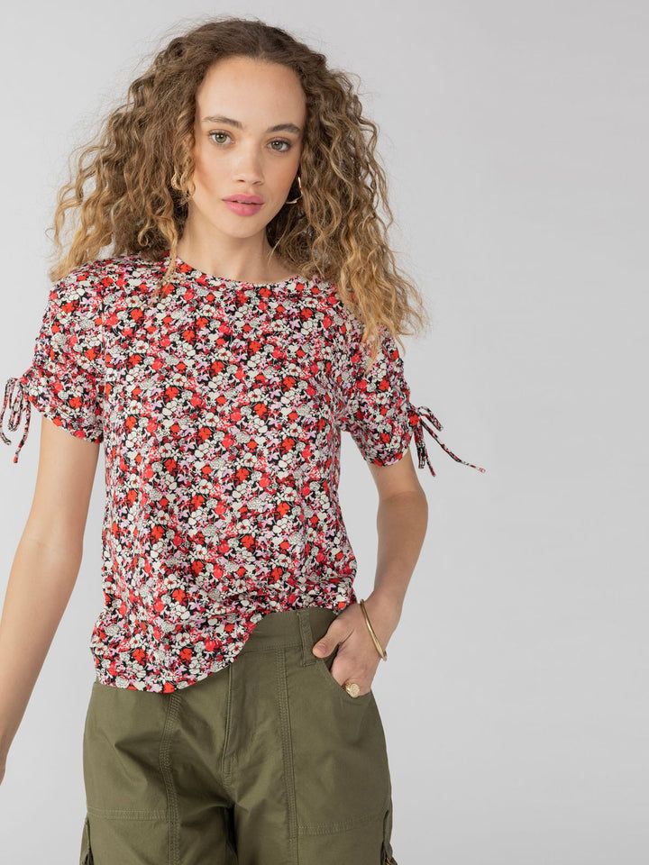 Peek A Boo Tee, Flower Bath | Sanctuary sold by North & Main Clothing Company product image thumbnail 3