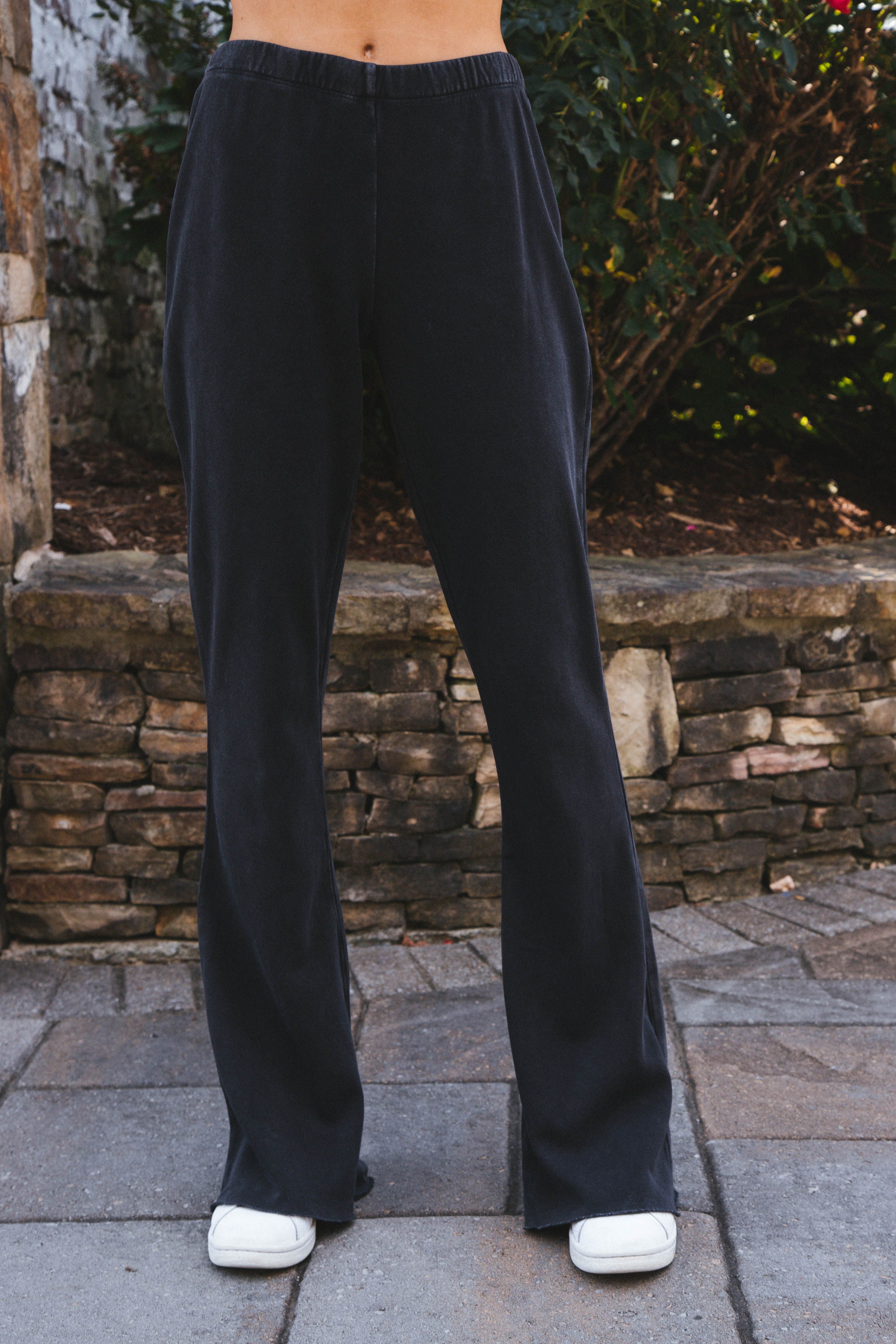 Foster Flare Pants, Black sold by North & Main Clothing Company product image thumbnail 2