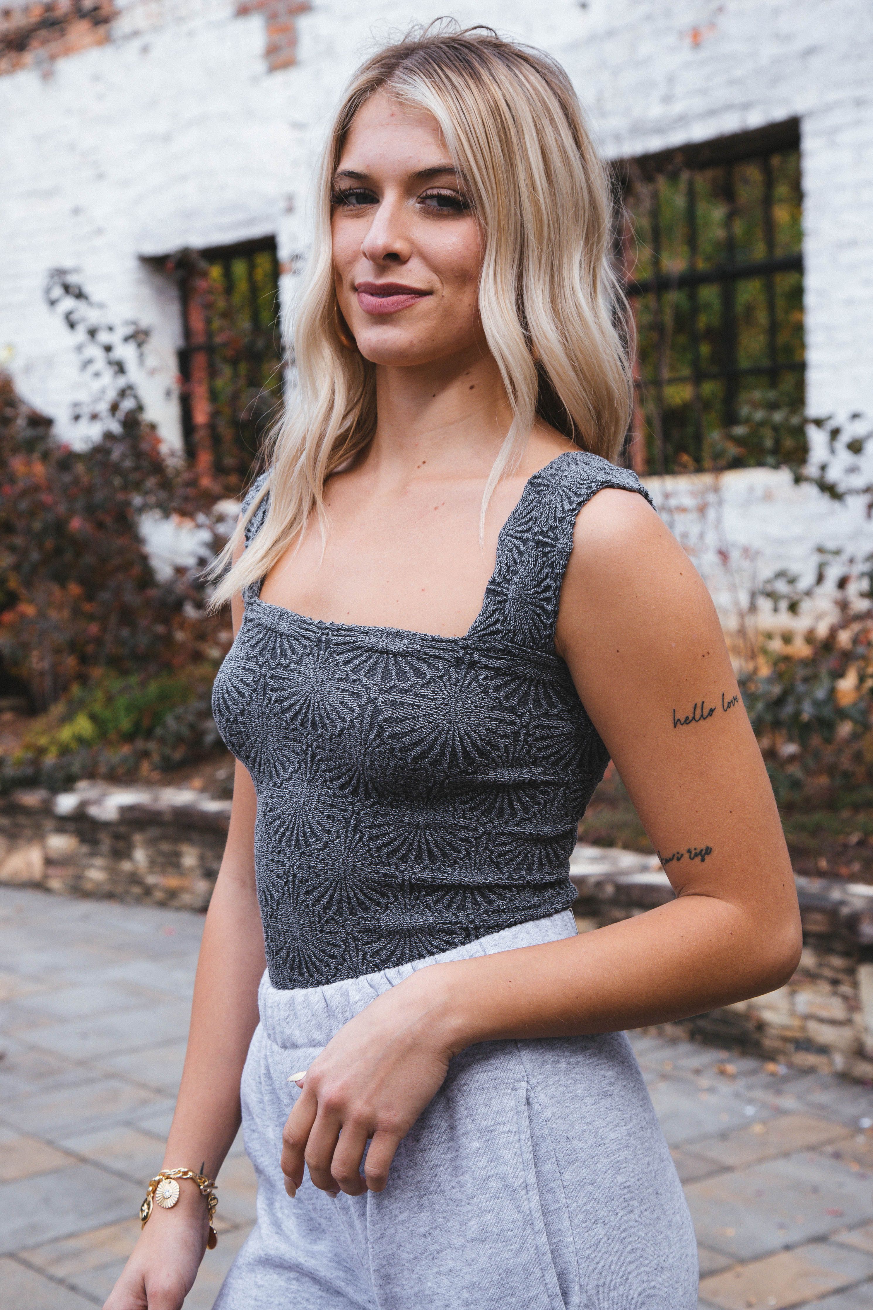 Love Letter Cami, Black | Free People sold by North & Main Clothing Company