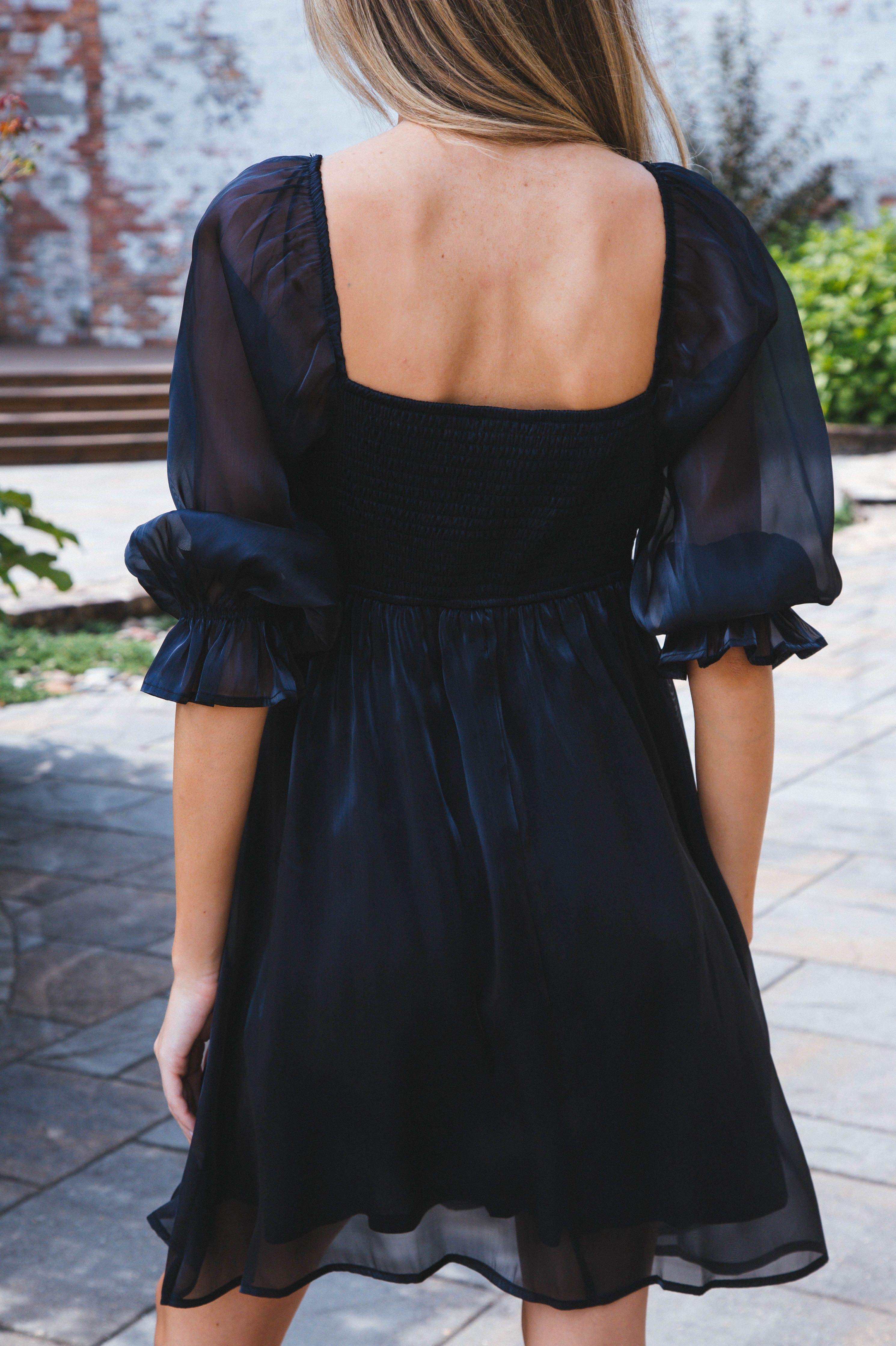 Lost In Love Babydoll Dress, Black sold by North & Main Clothing Company product image thumbnail 4