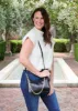 Billie Embossed Faux Leather Chain Bag, Black sold by North & Main Clothing Company
