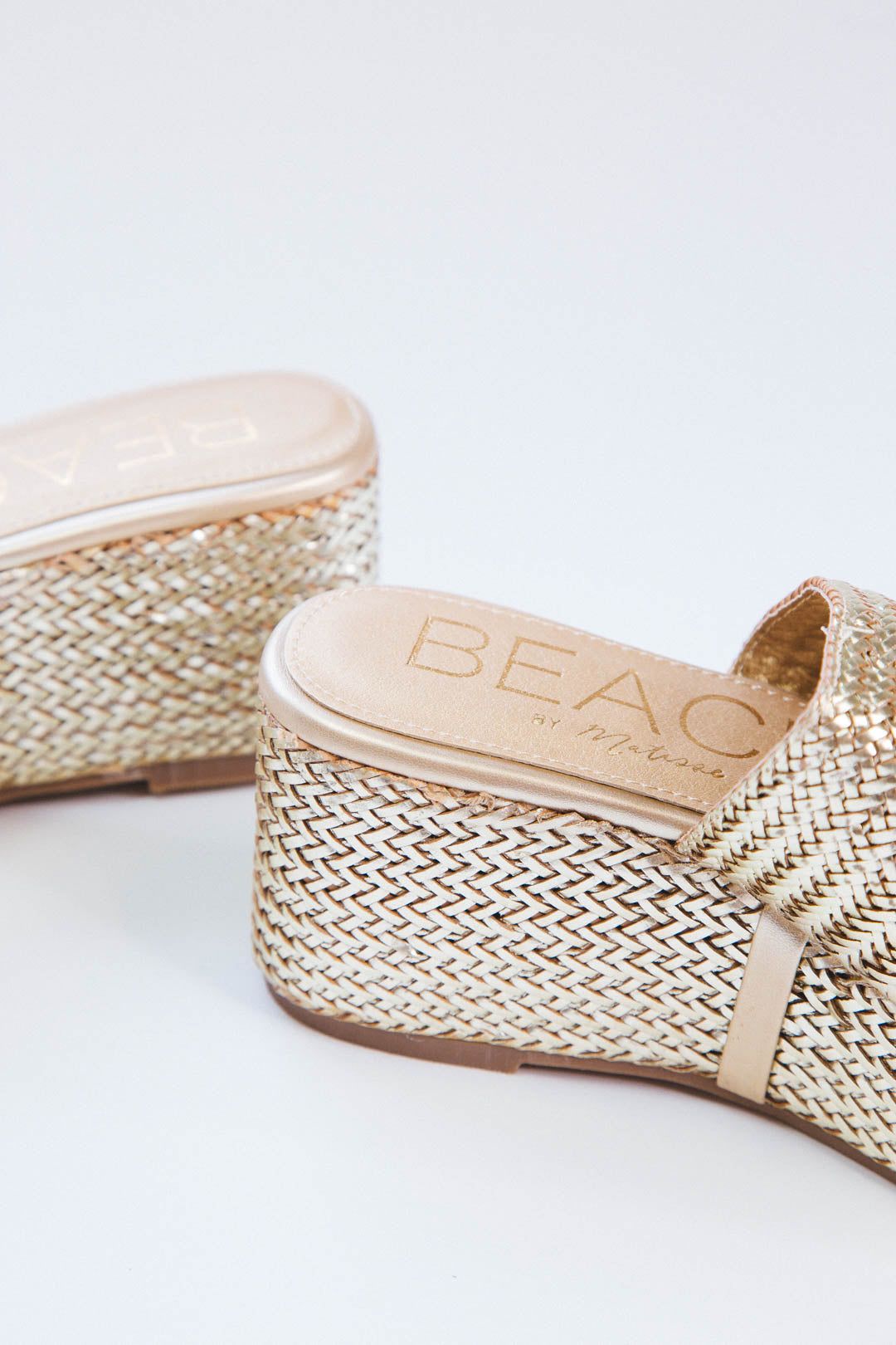 Peony Platform Sandal, Gold | Beach by Matisse sold by North & Main Clothing Company product image thumbnail 3