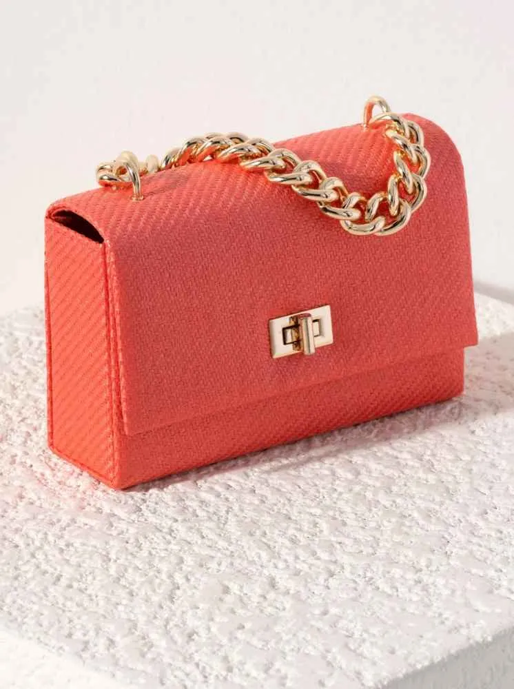 Elyse Crossbody Mini Bag, Orange sold by North & Main Clothing Company