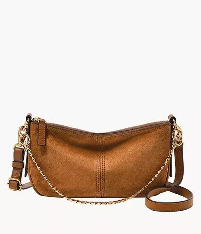 Jolie Baguette, Saddle | FOSSIL sold by North & Main Clothing Company