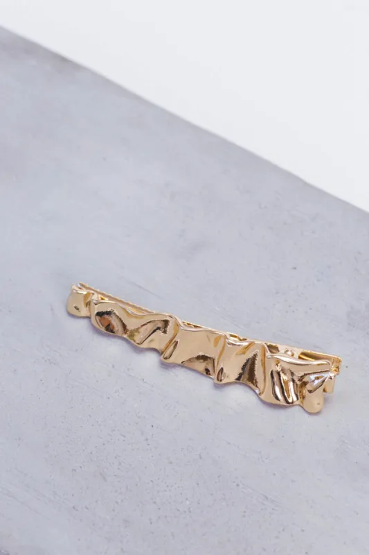 Golden Dagger Wavy Hair Clip, Gold sold by North & Main Clothing Company
