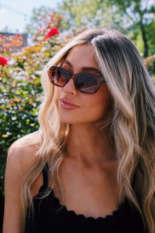 Nove Sunglasses, Coffee | Otra sold by North & Main Clothing Company