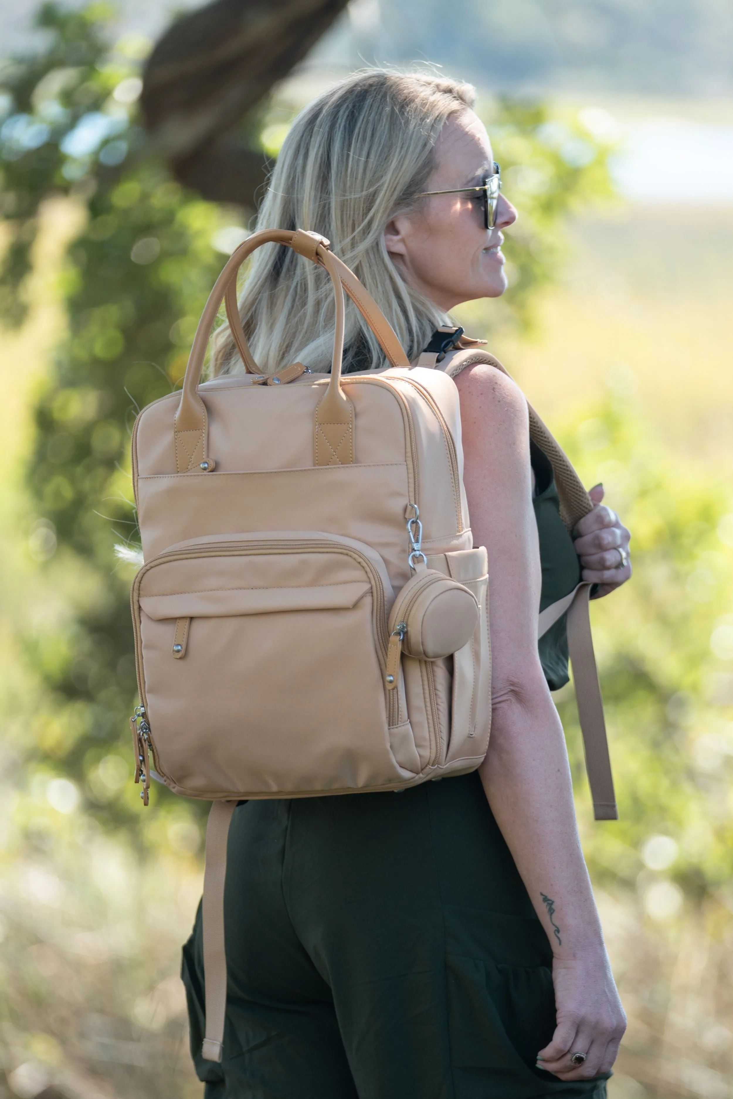 BeBe Nylon Diaper Bag with Concealed Carry Function sold by Jessie James Handbags product image thumbnail 2