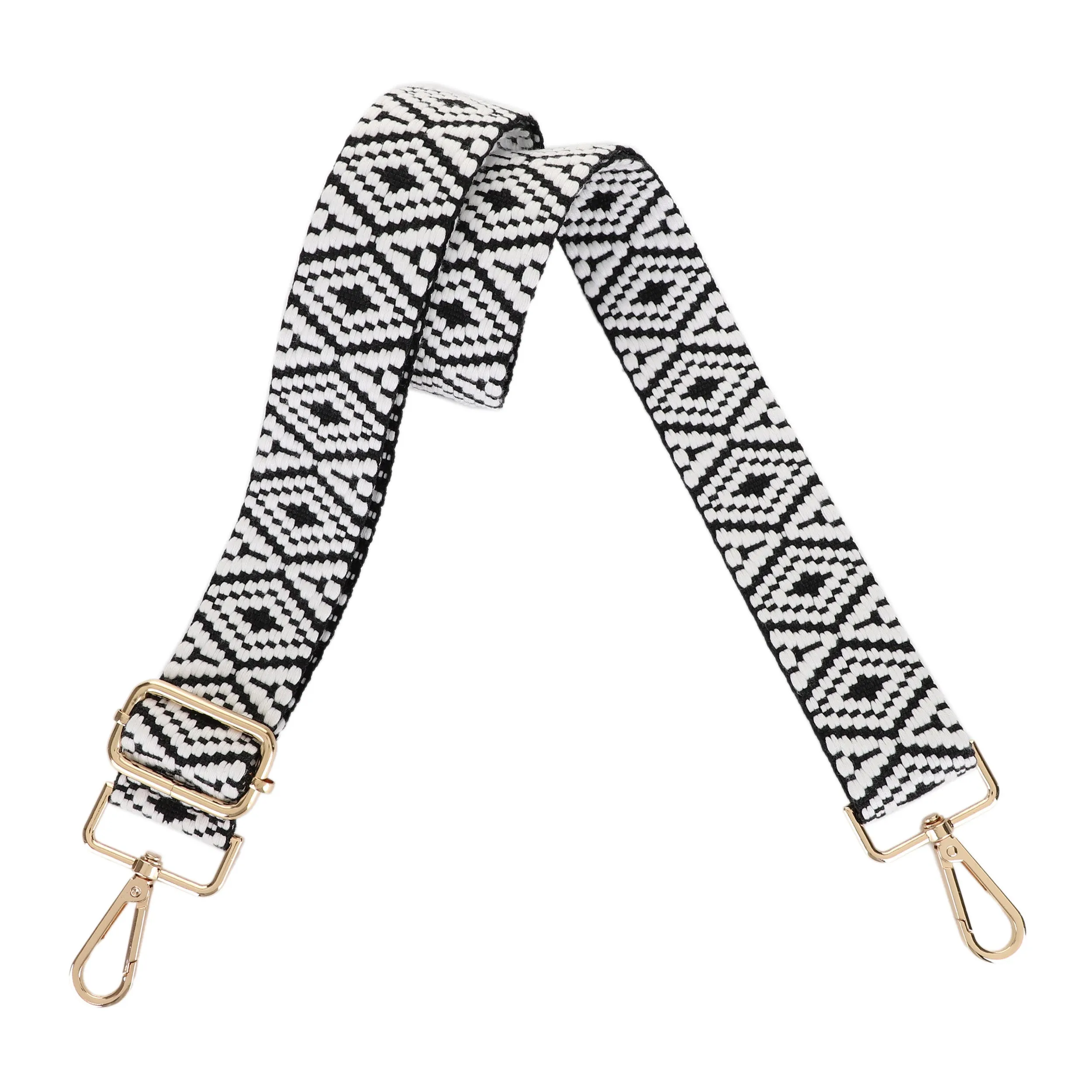 1.5 Inch Wide Replacement Webbing Strap with Gold Metal Hardware sold by Jessie James Handbags
